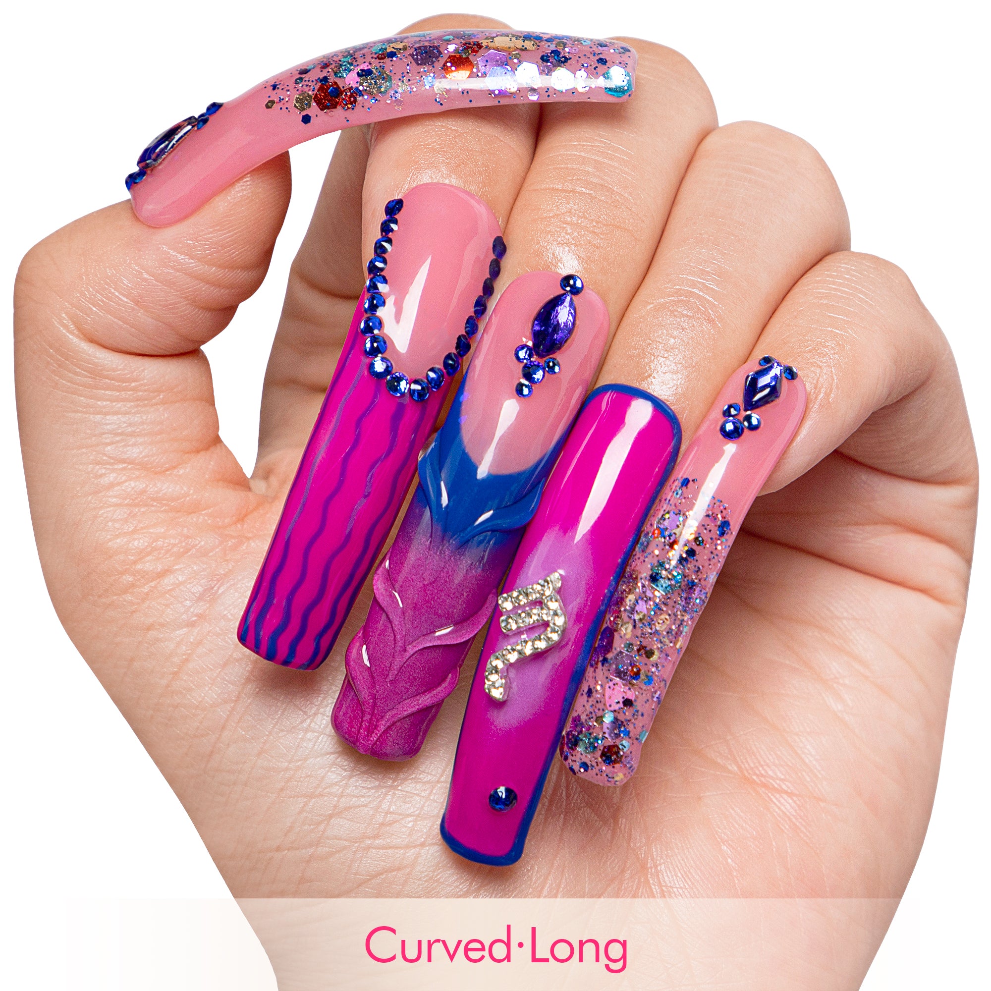 Scorpio Drama Club Handmade Nails H591