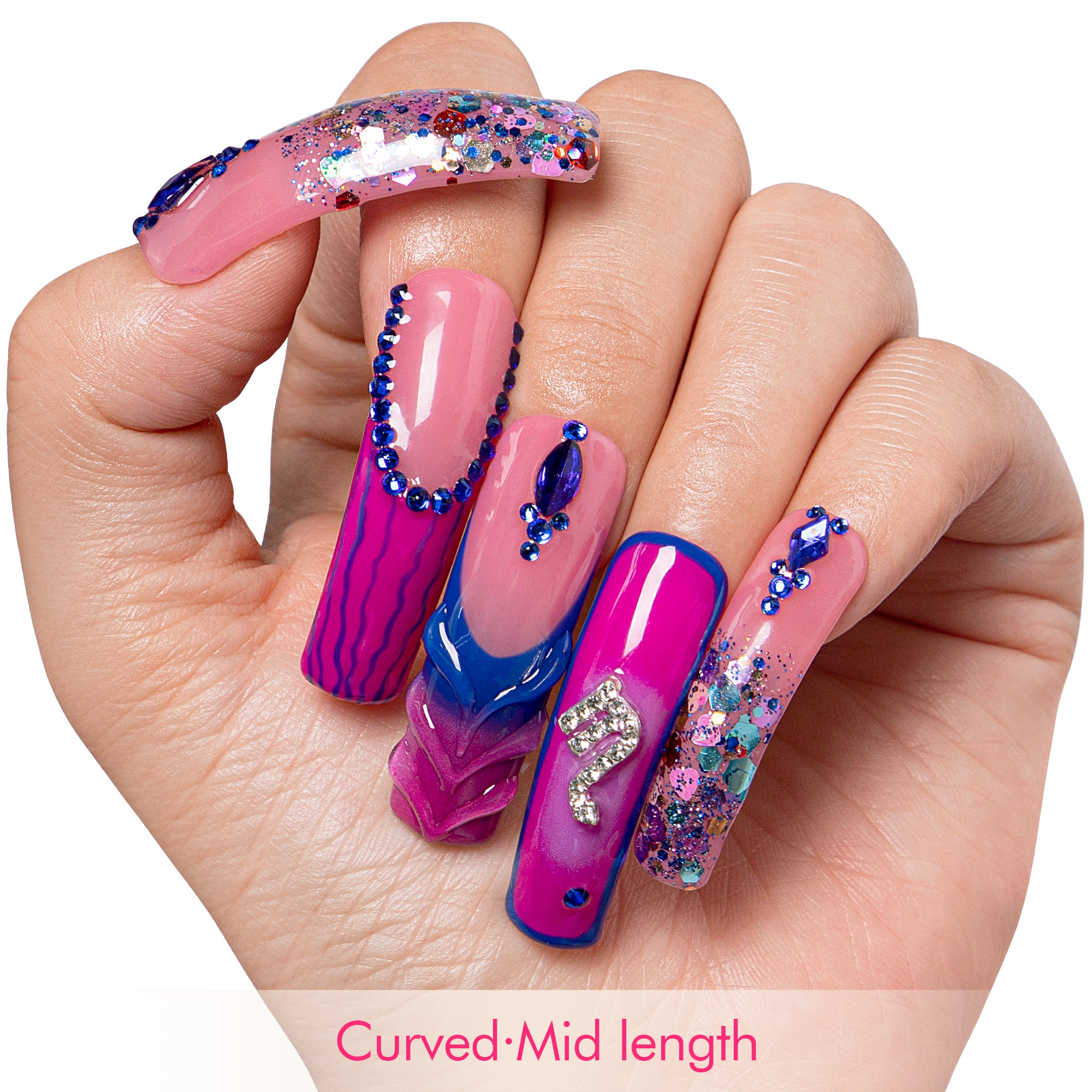 Scorpio Drama Club Handmade Nails H591