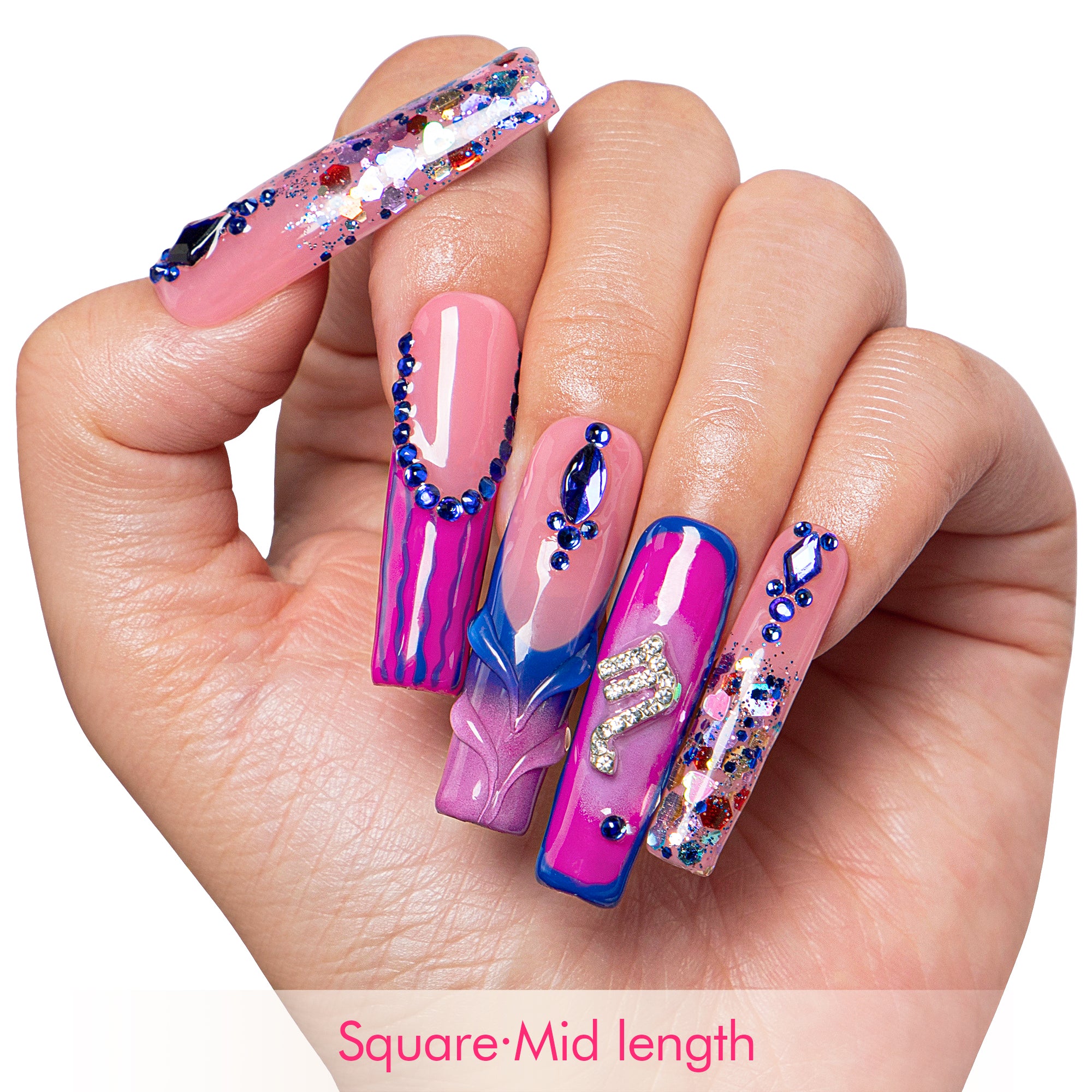 Scorpio Drama Club Handmade Nails H591