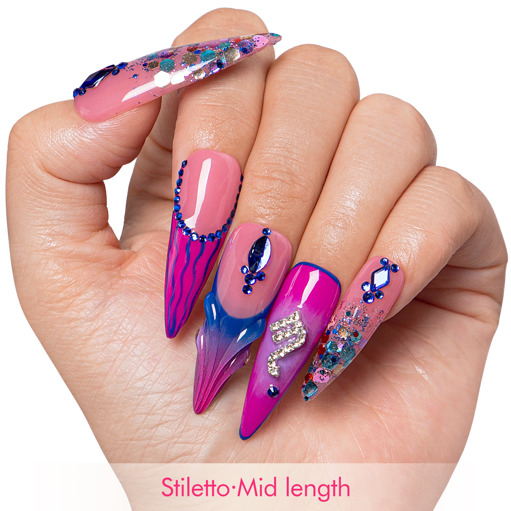 Scorpio Drama Club Handmade Nails H591