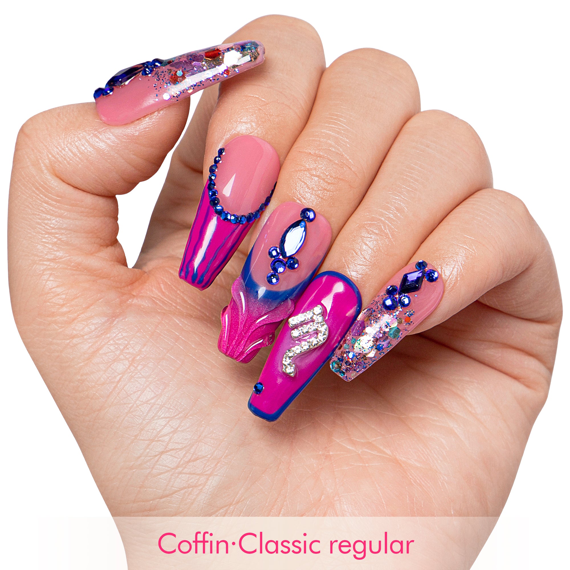 Scorpio Drama Club Handmade Nails H591