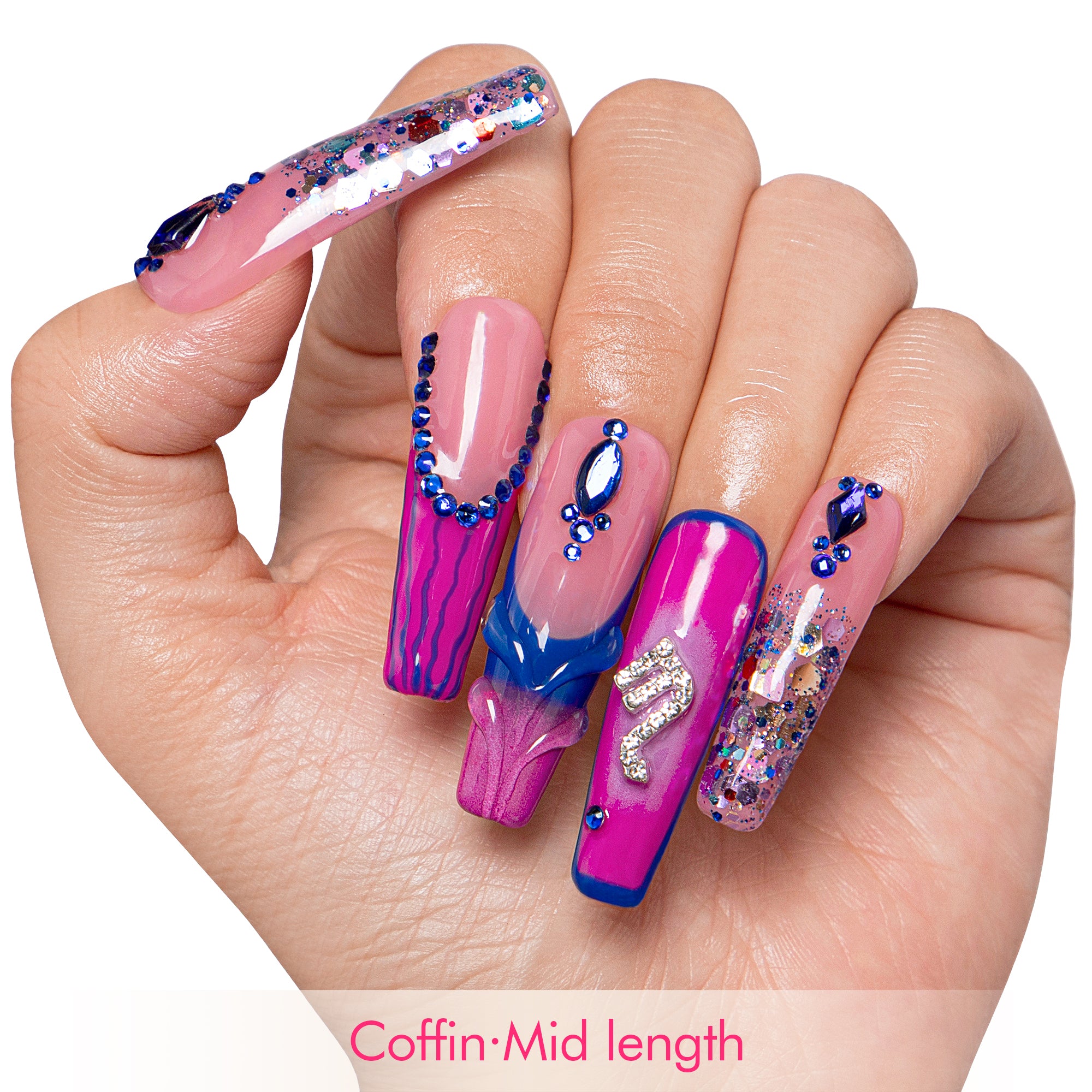 Scorpio Drama Club Handmade Nails H591