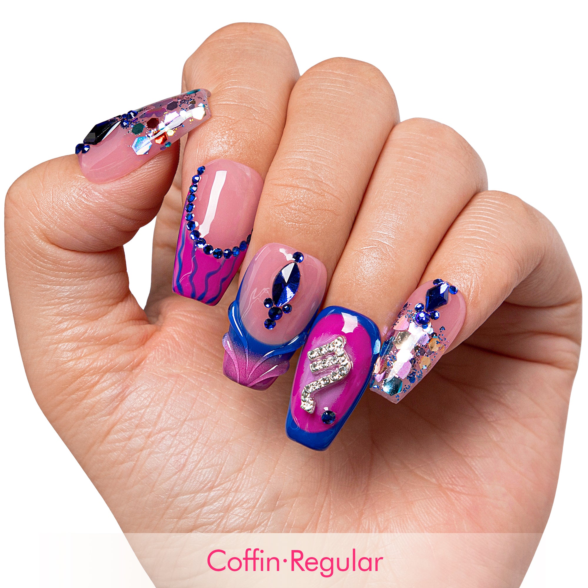 Scorpio Drama Club Handmade Nails H591