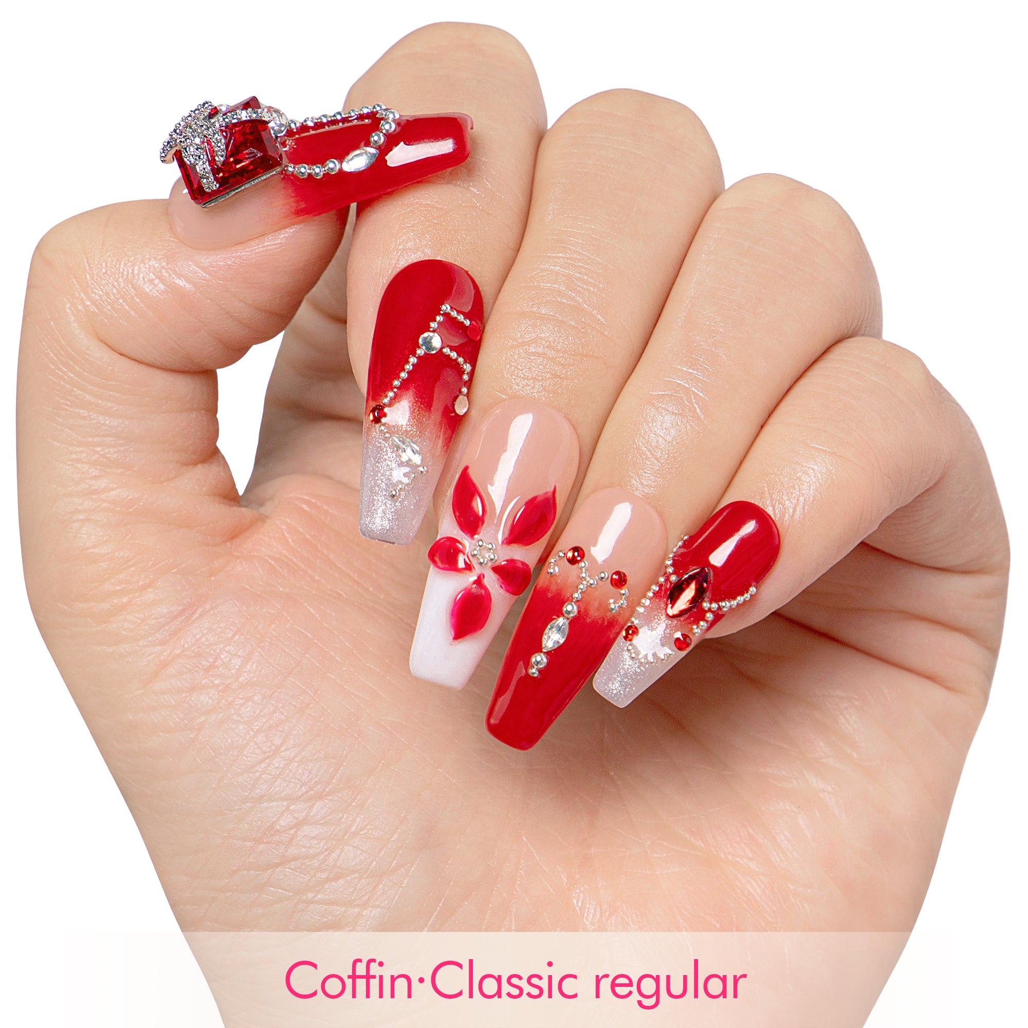 She’s an Aries, Babe Handmade Nails H595