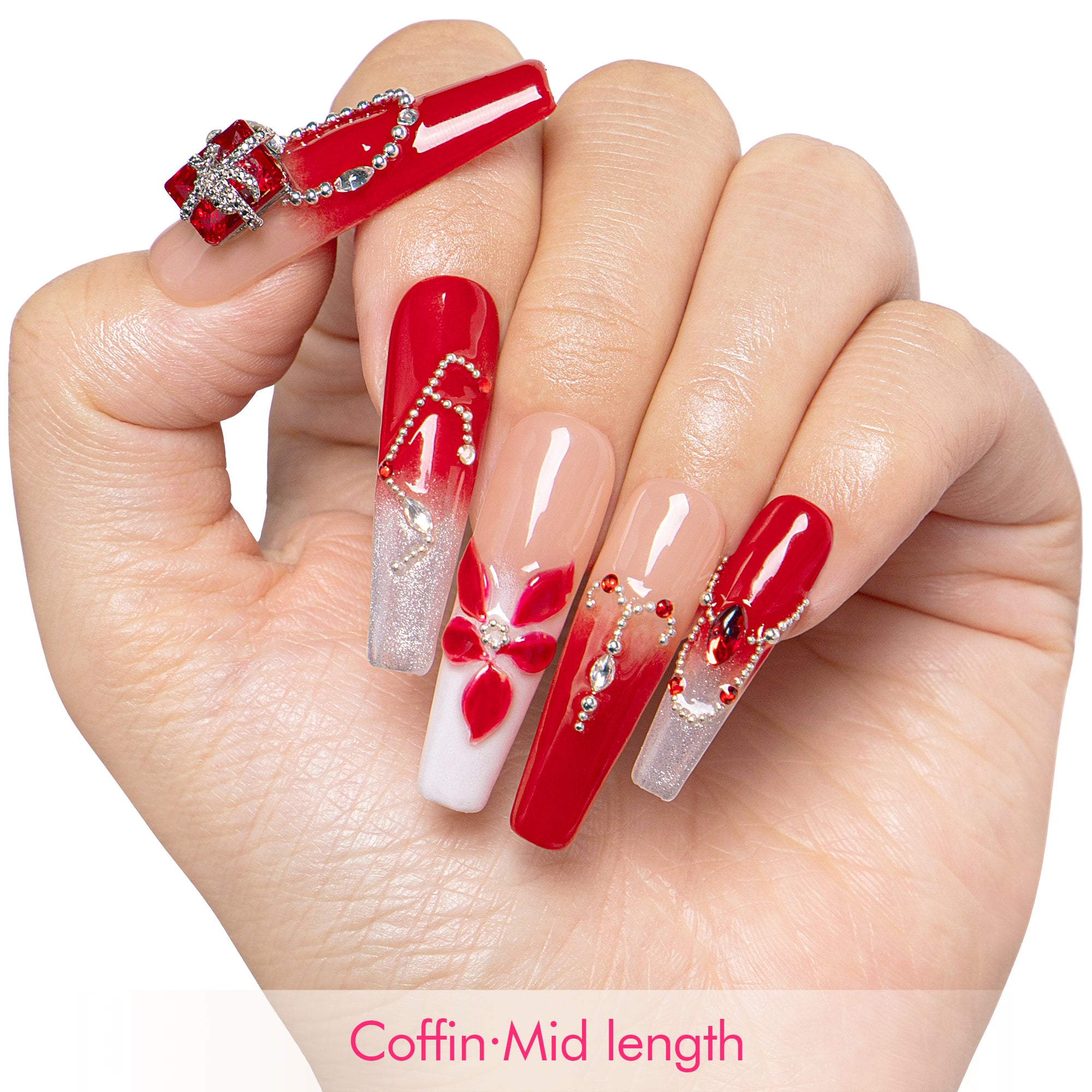 She’s an Aries, Babe Handmade Nails H595