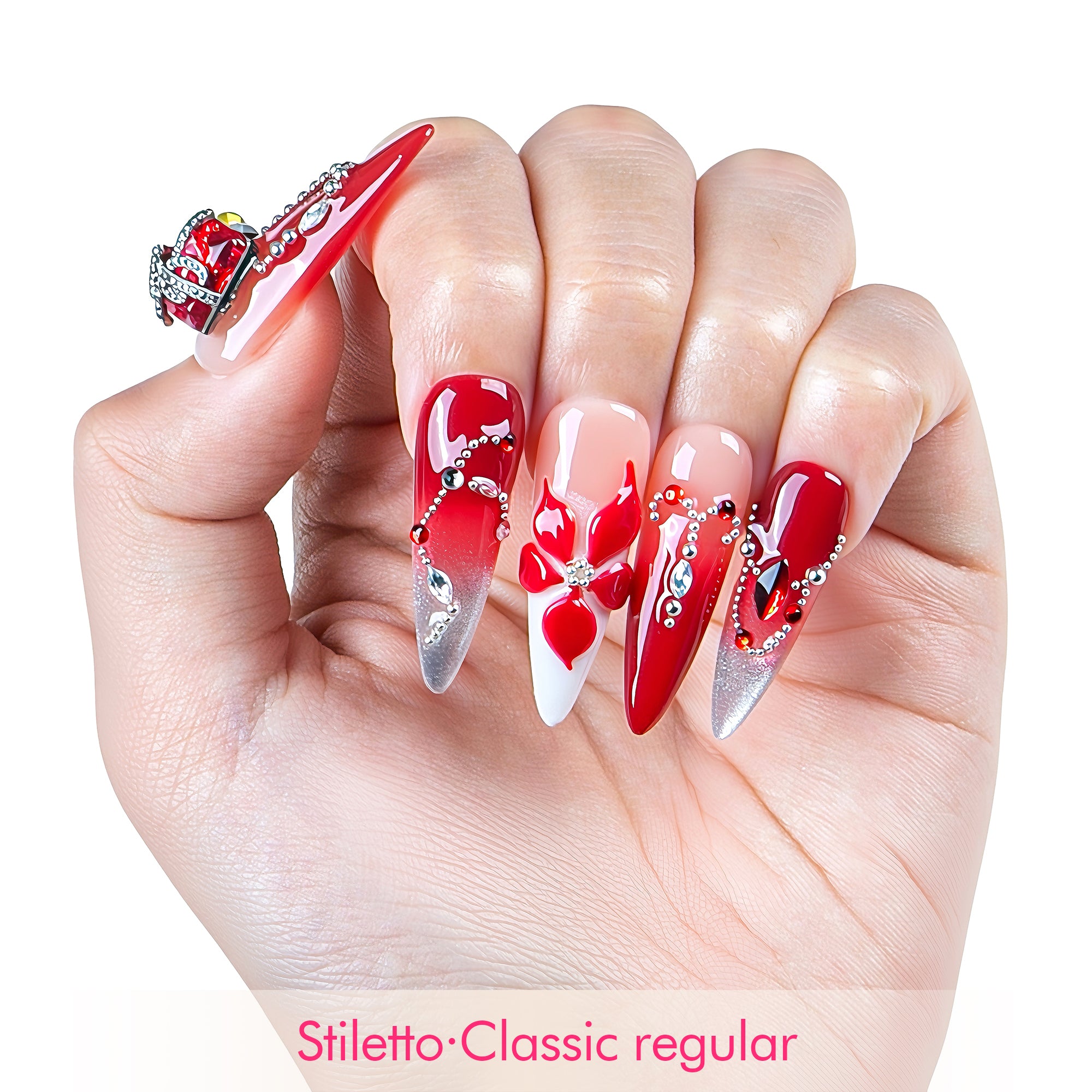 She’s an Aries, Babe Handmade Nails H595