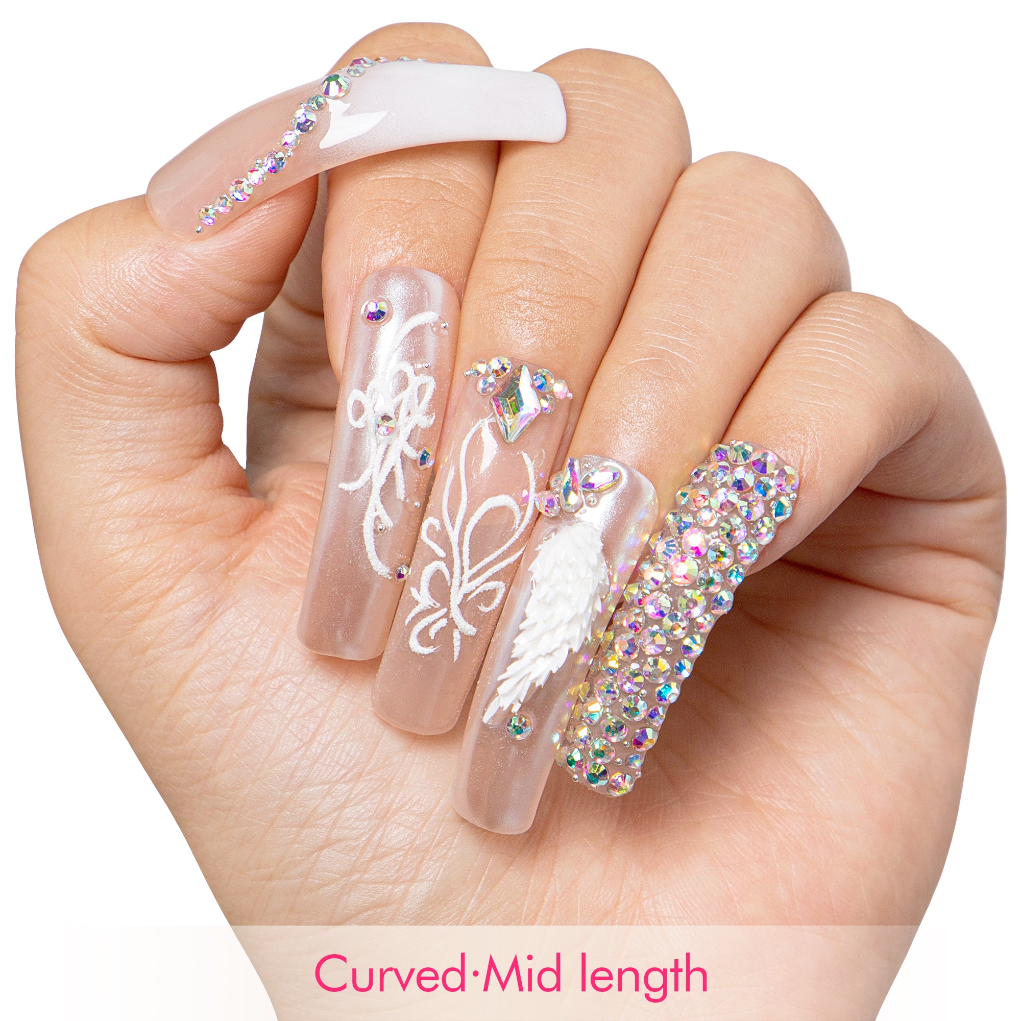 Like a Virgo Handmade Nails H596