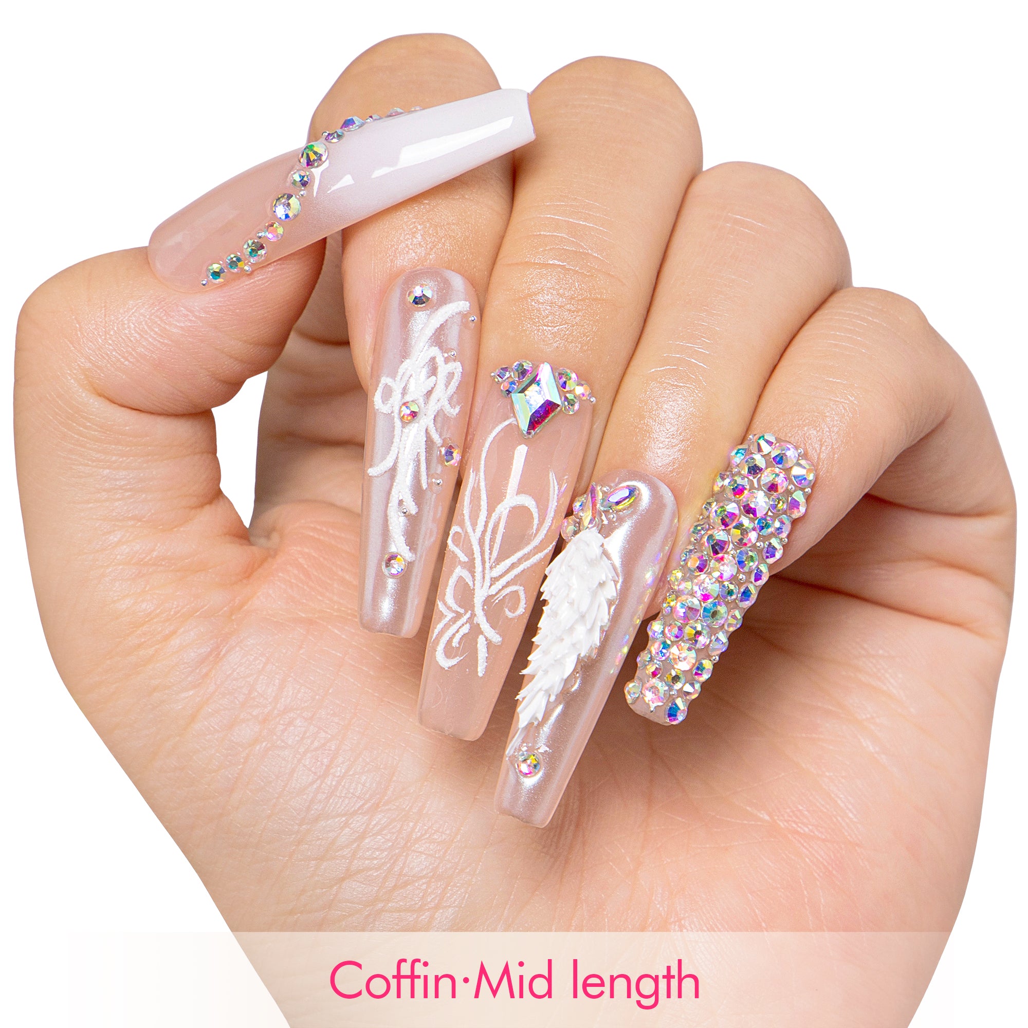 Like a Virgo Handmade Nails H596