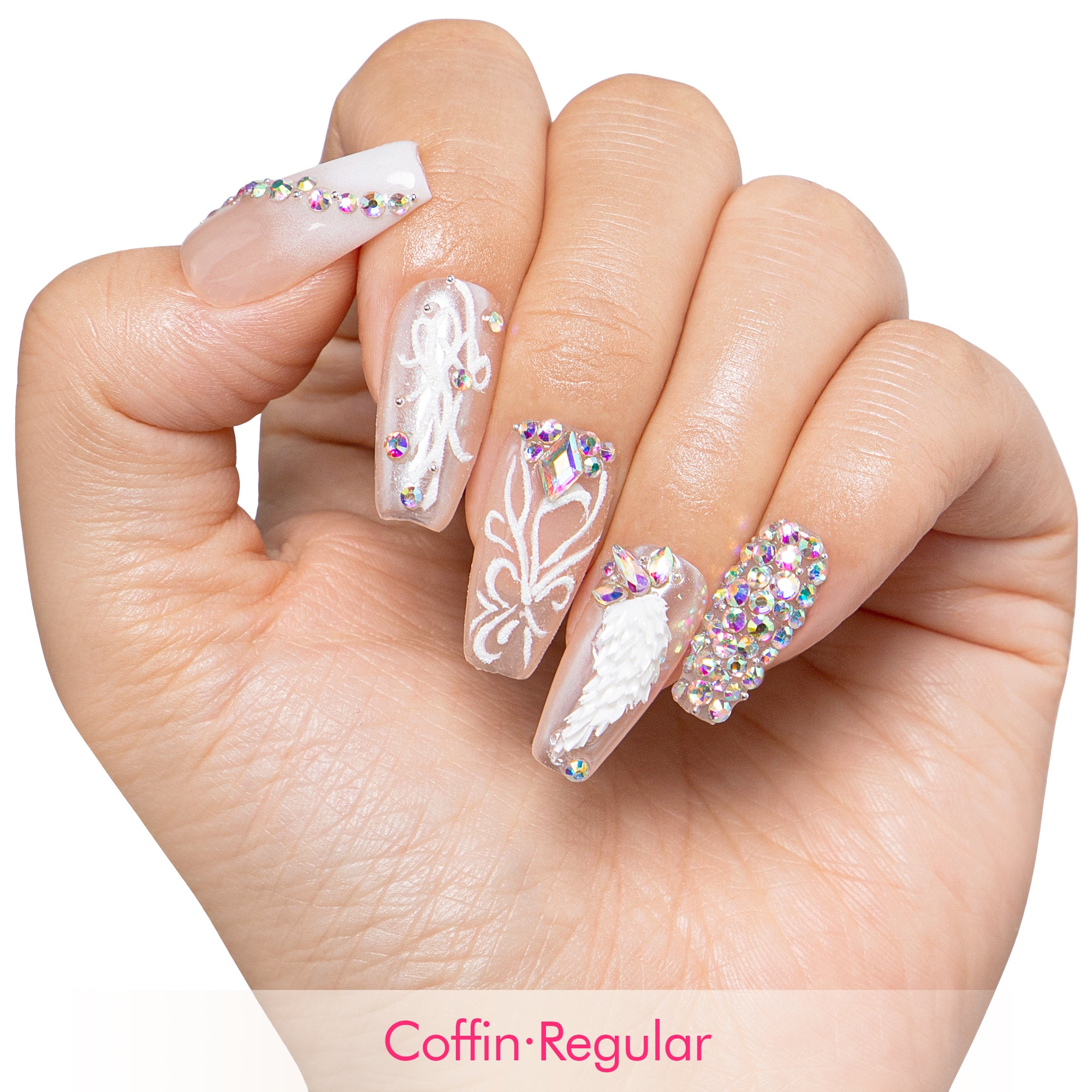 Like a Virgo Handmade Nails H596
