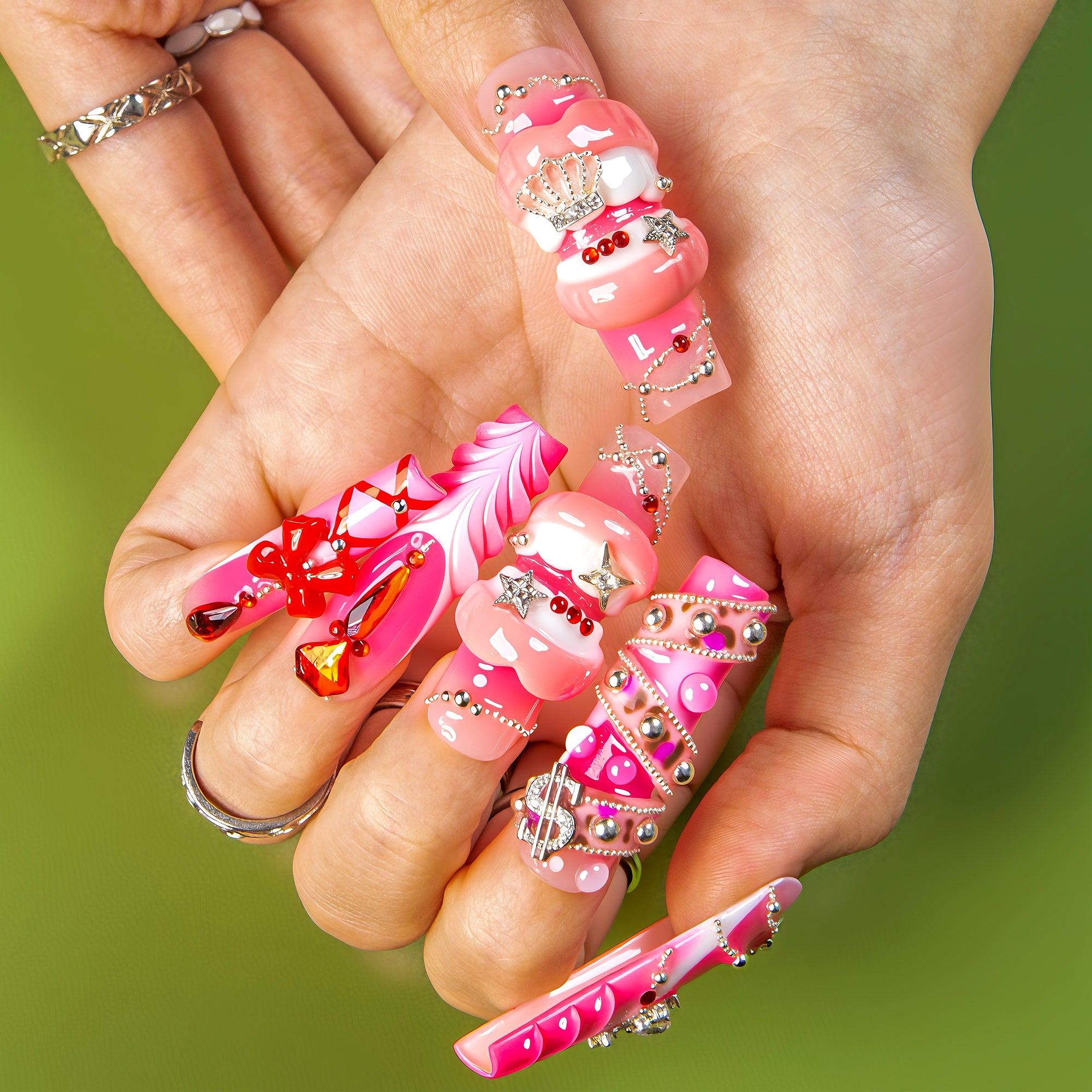 Toxic Princess Era Handmade Nails H604