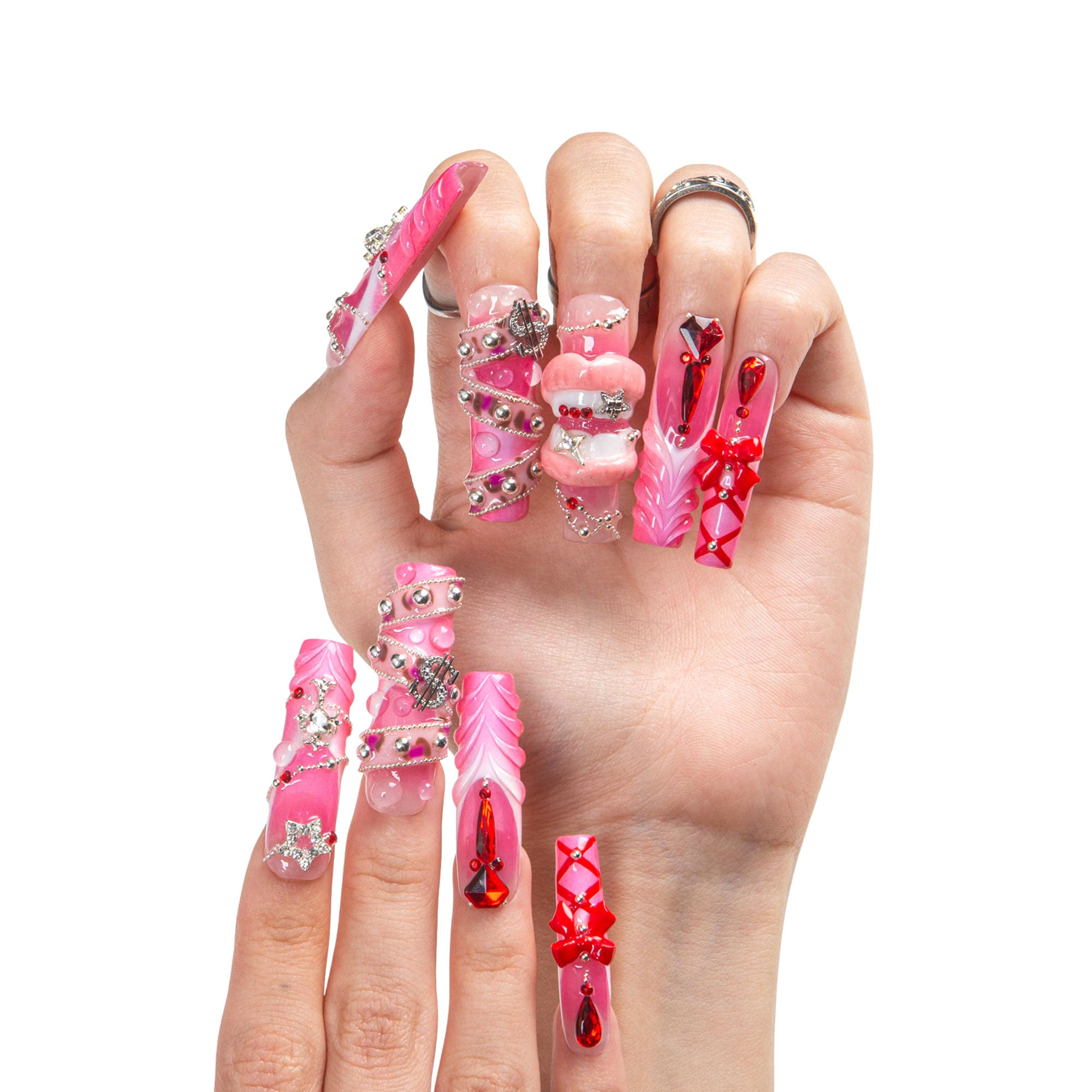 Toxic Princess Era Handmade Nails H604