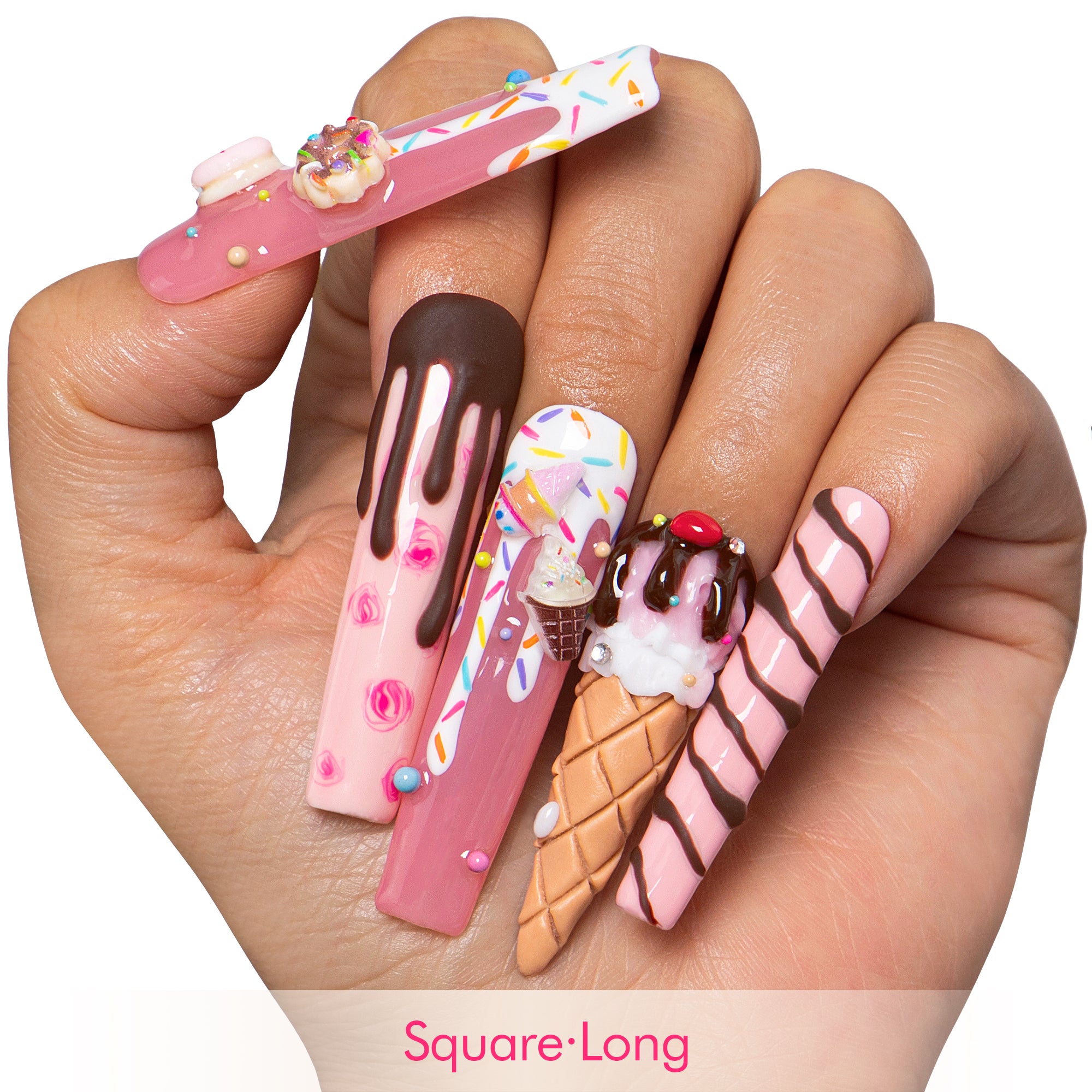 Sugar High, Boy Bye! Handmade Nails H606