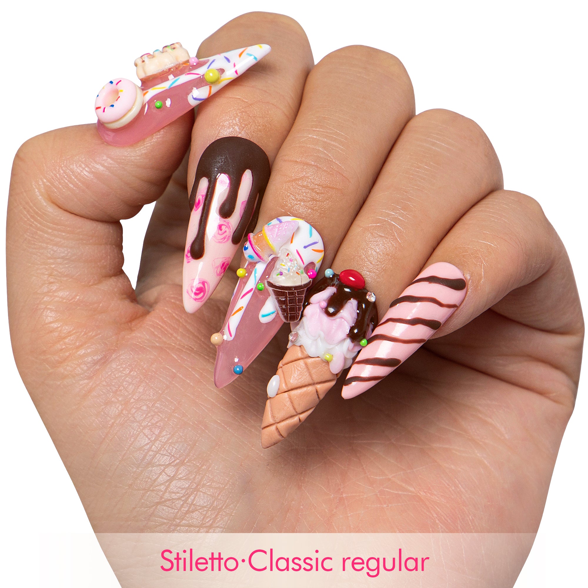 Sugar High, Boy Bye! Handmade Nails H606