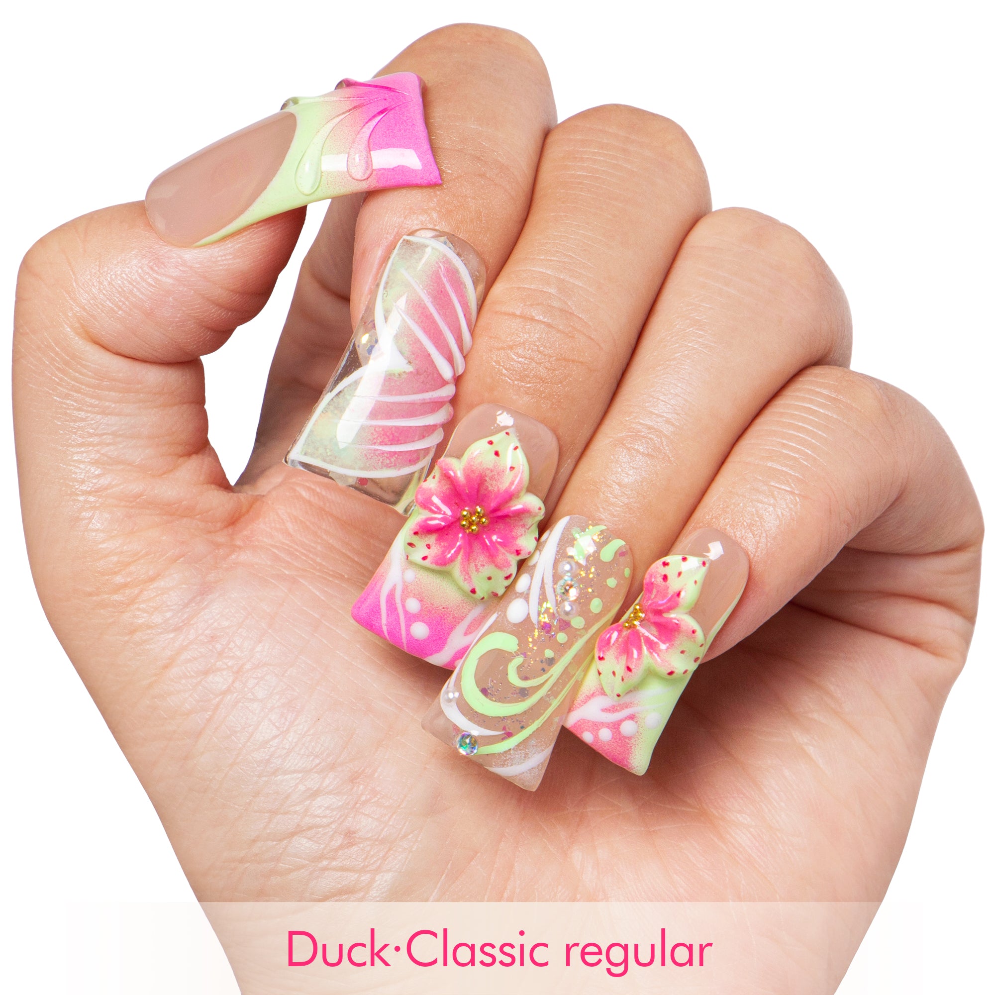 Flower Child Handmade Nails H607