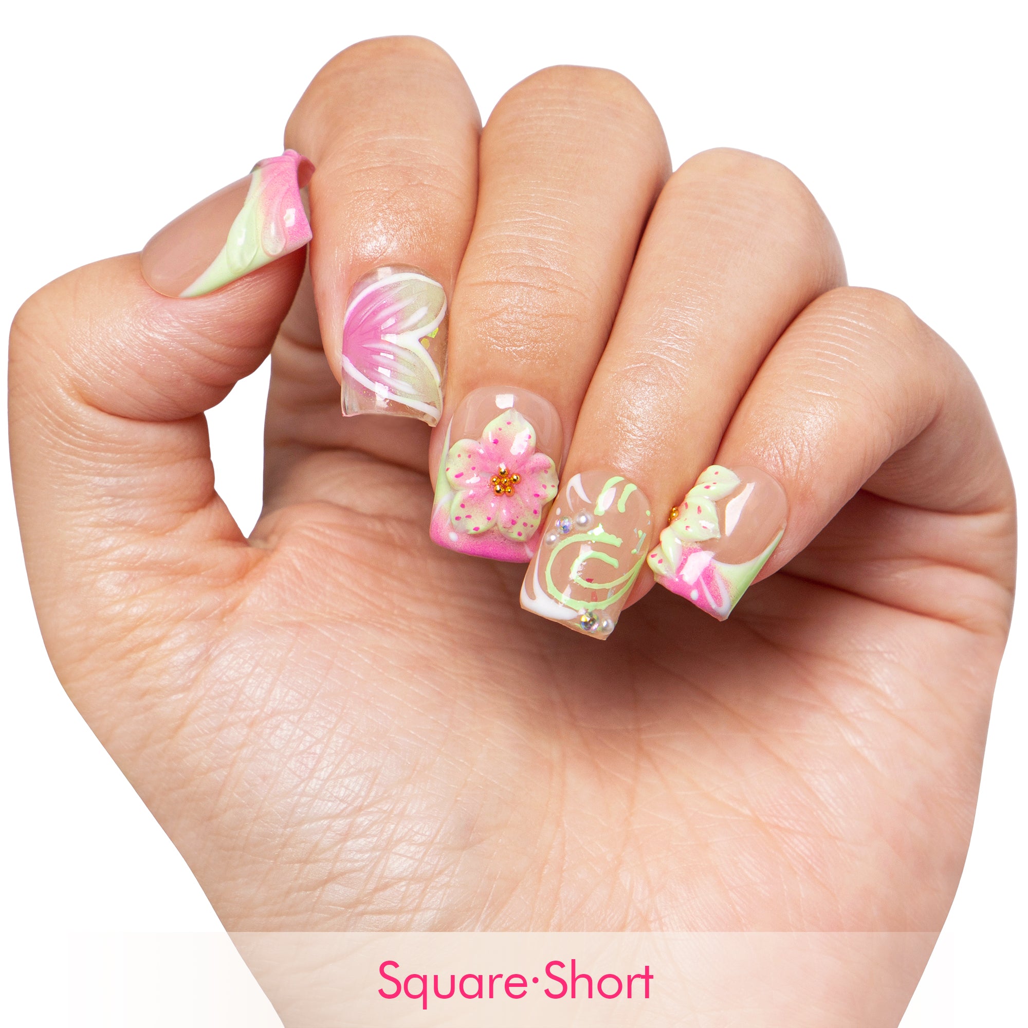 Flower Child Handmade Nails H607