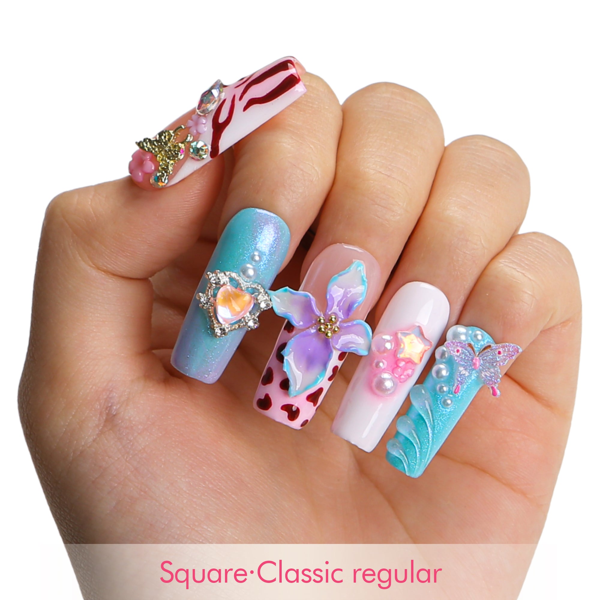 Wild Crush Handmade Nails H611