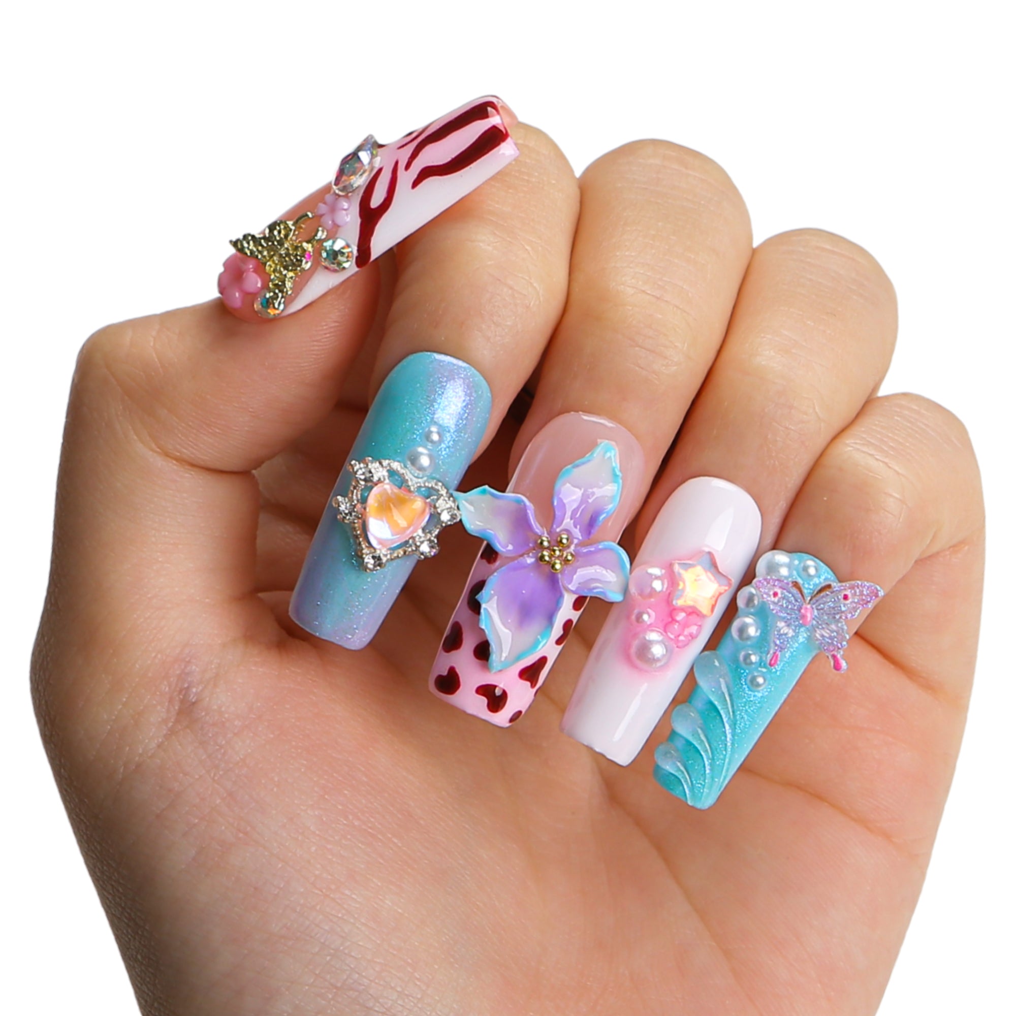 Wild Crush Handmade Nails H611