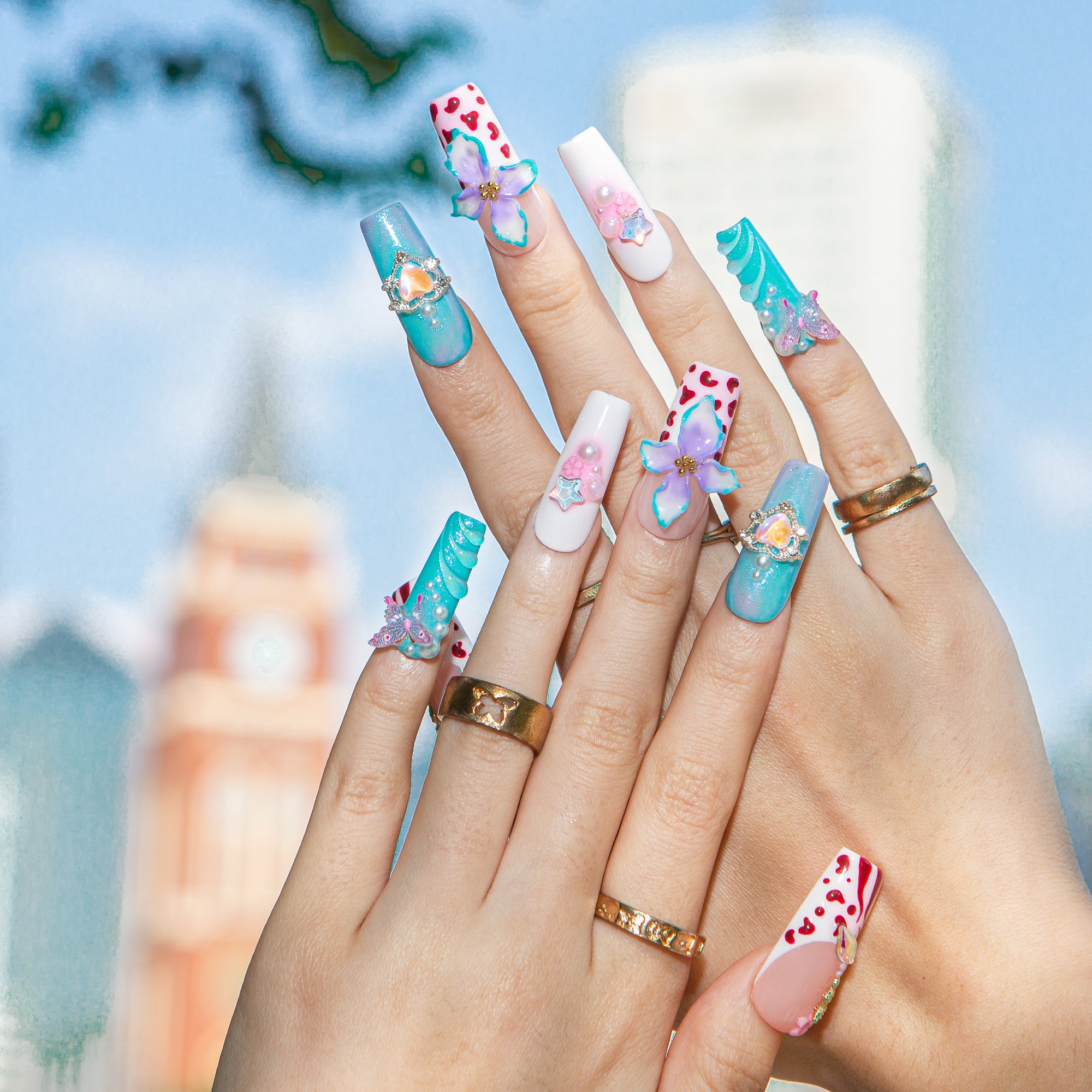 Wild Crush Handmade Nails H611