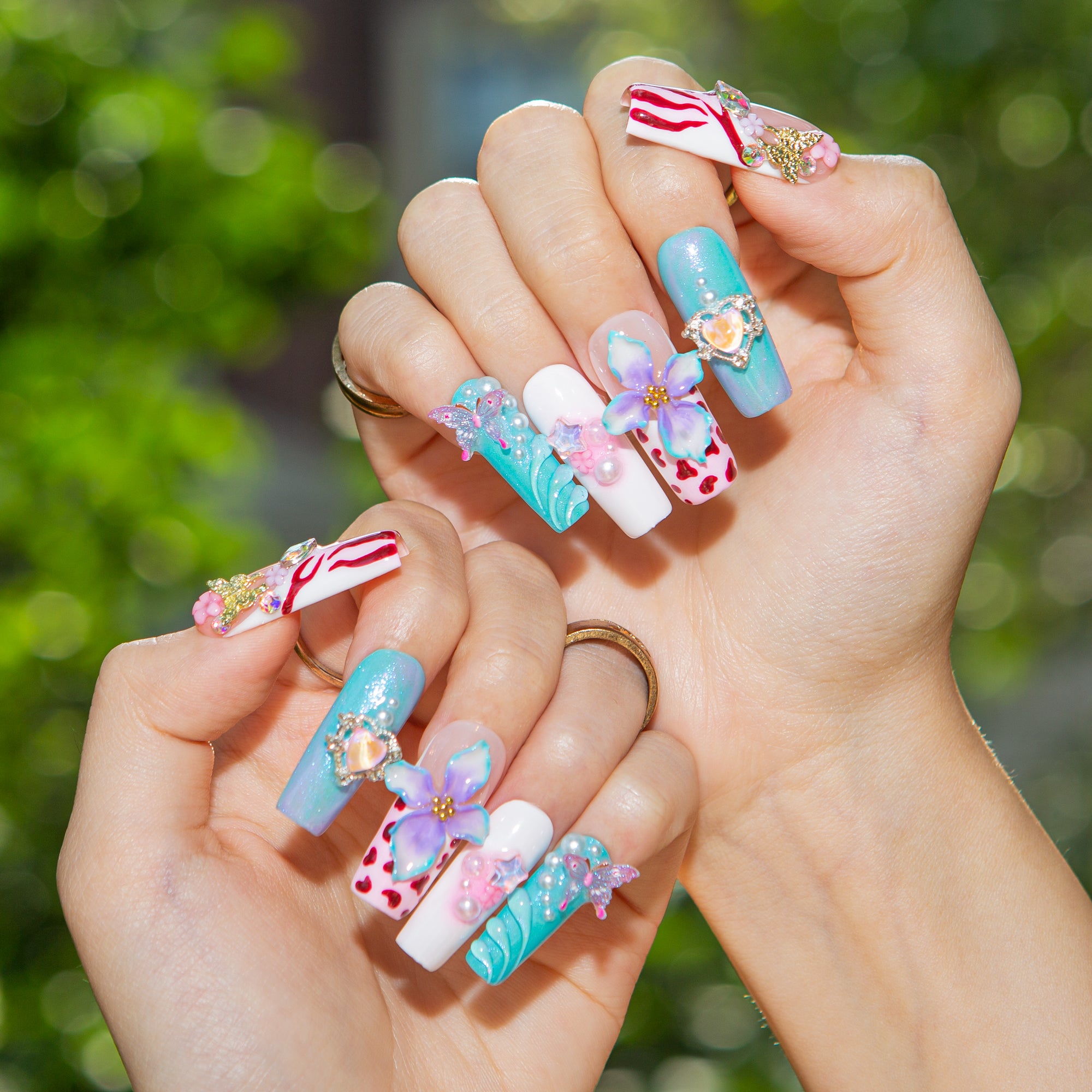 Wild Crush Handmade Nails H611