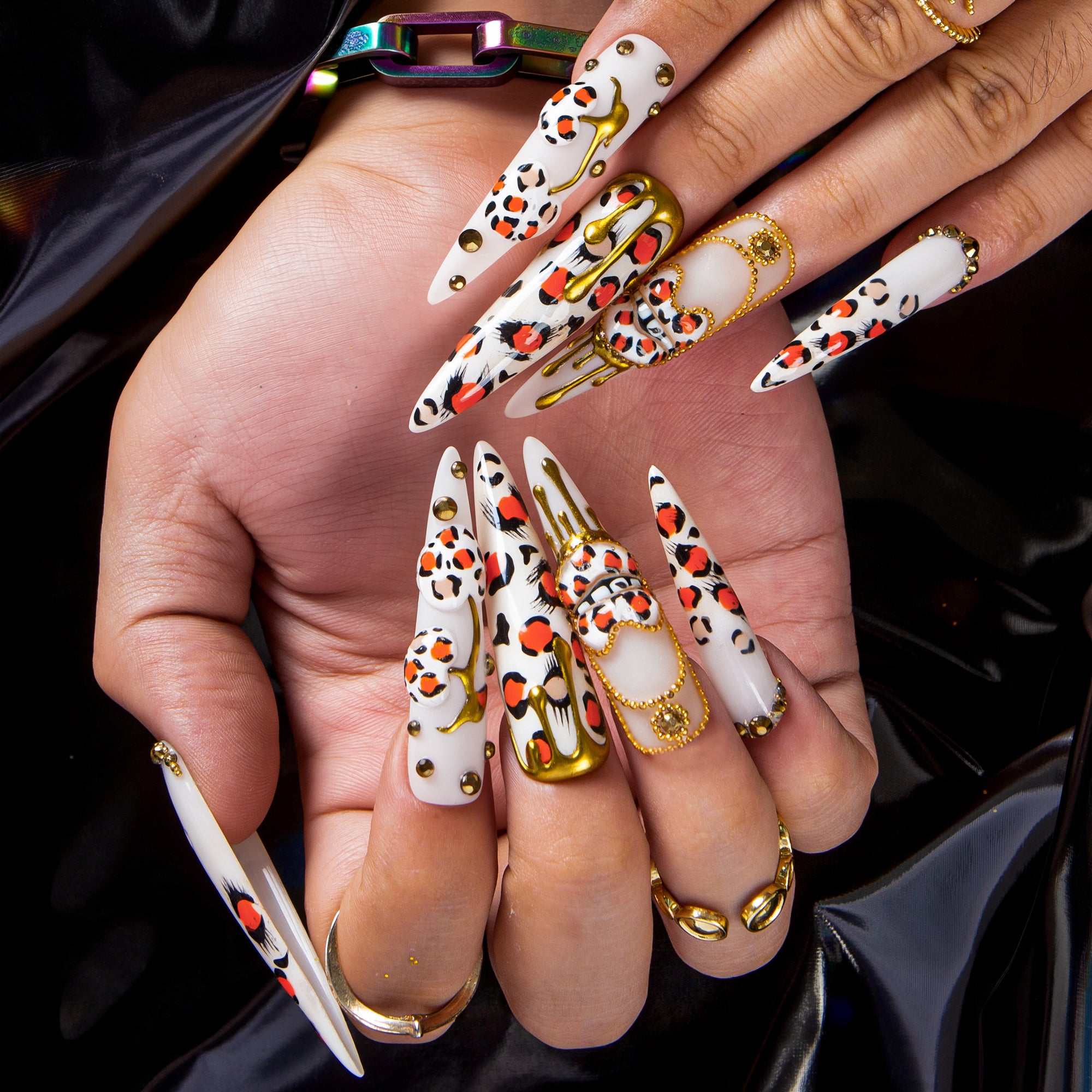 Glamour Gone Wild Handmade Nails H620