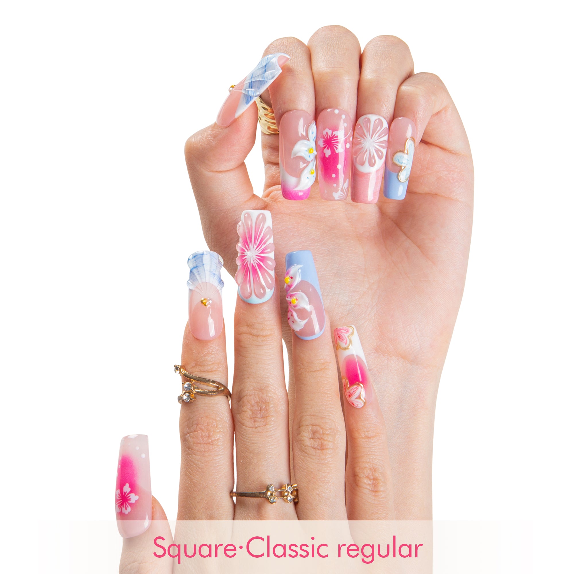 Pretty Little Mischief Handmade Nails H621