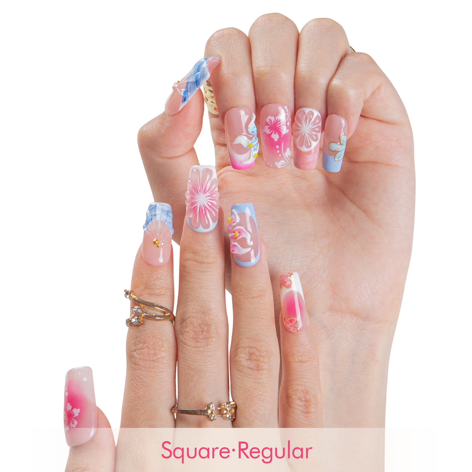 Pretty Little Mischief Handmade Nails H621