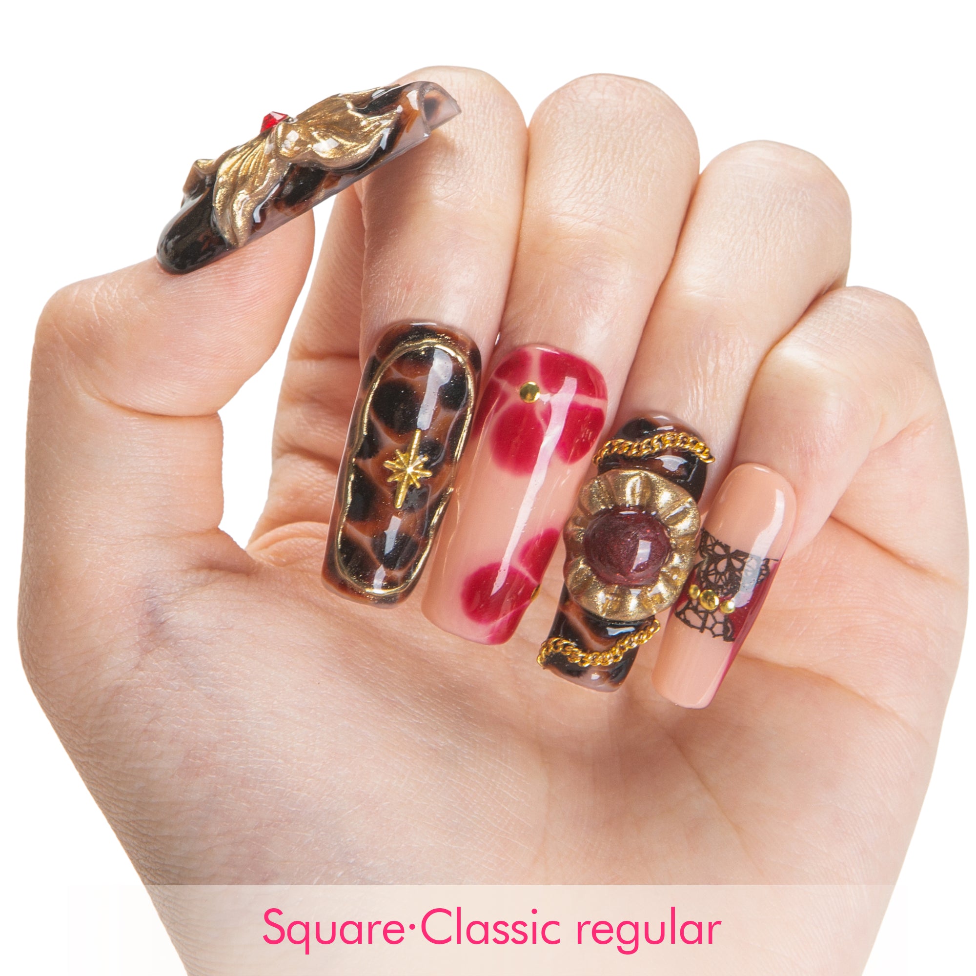 Sinner’s Boom  Handmade Nails H623