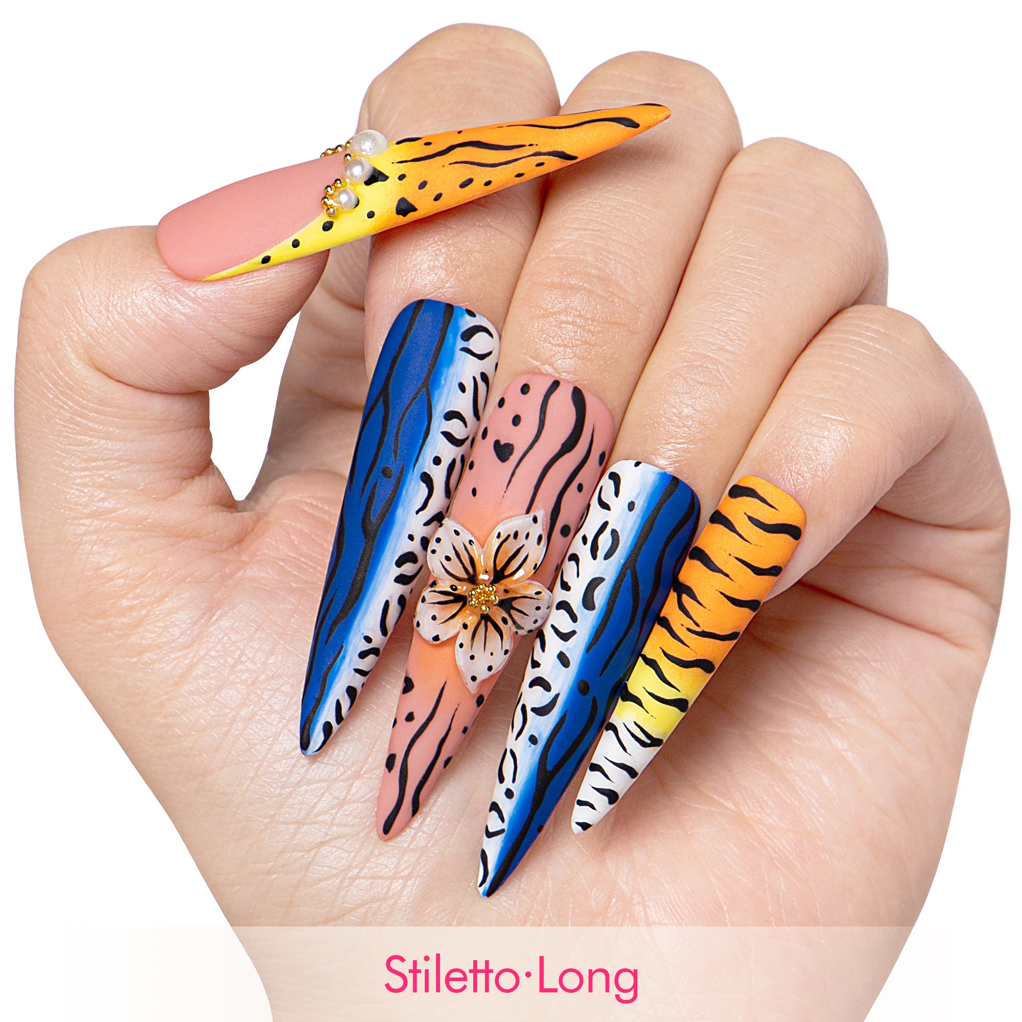 Leopard Lust Handmade Nails H626