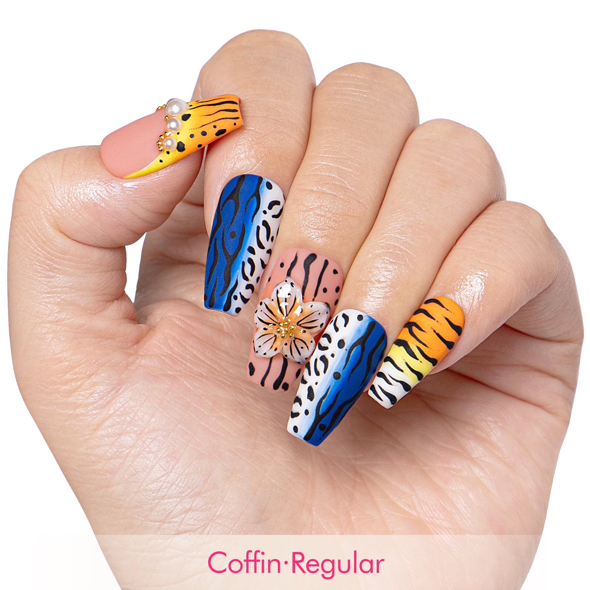 Leopard Lust Handmade Nails H626