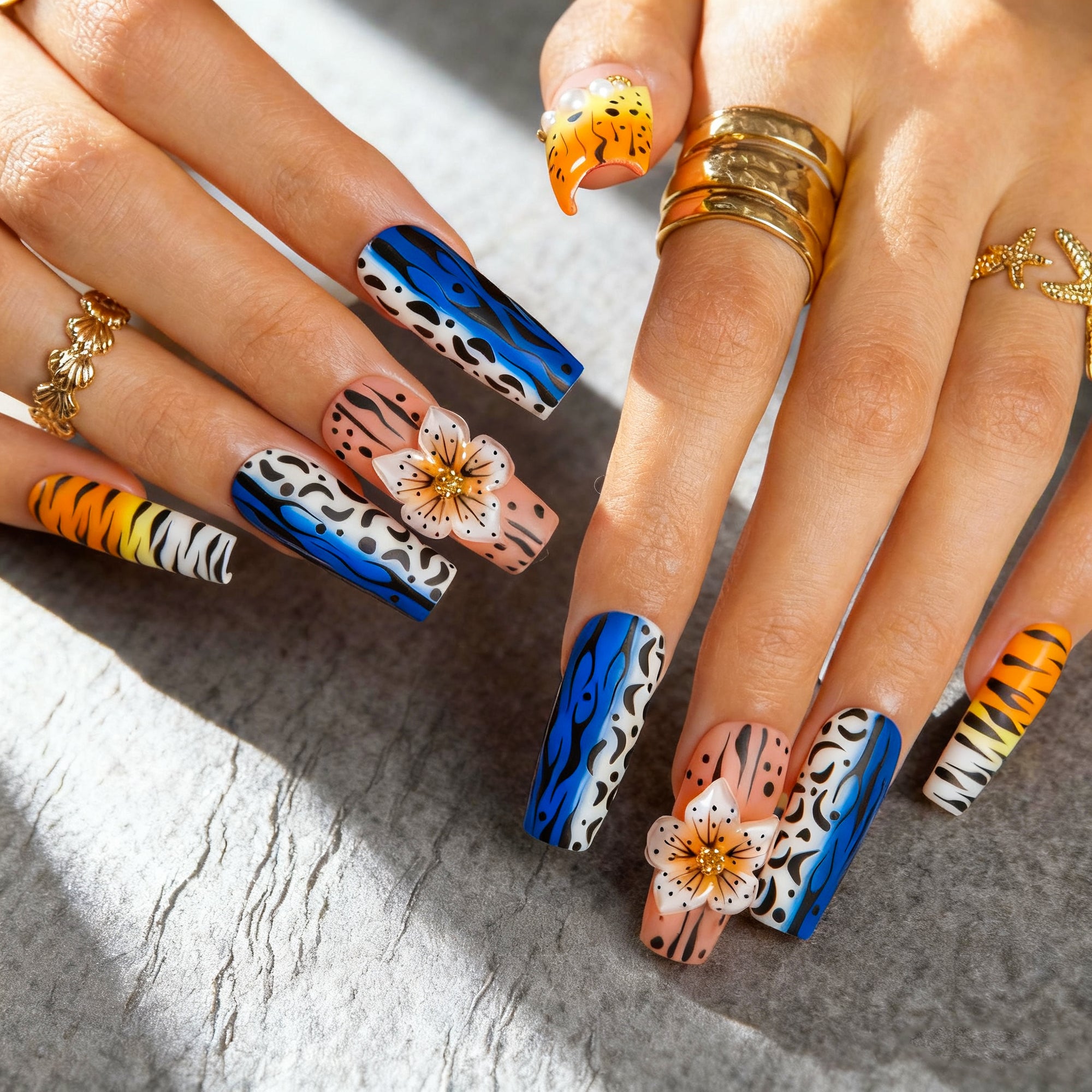 Leopard Lust Handmade Nails H626