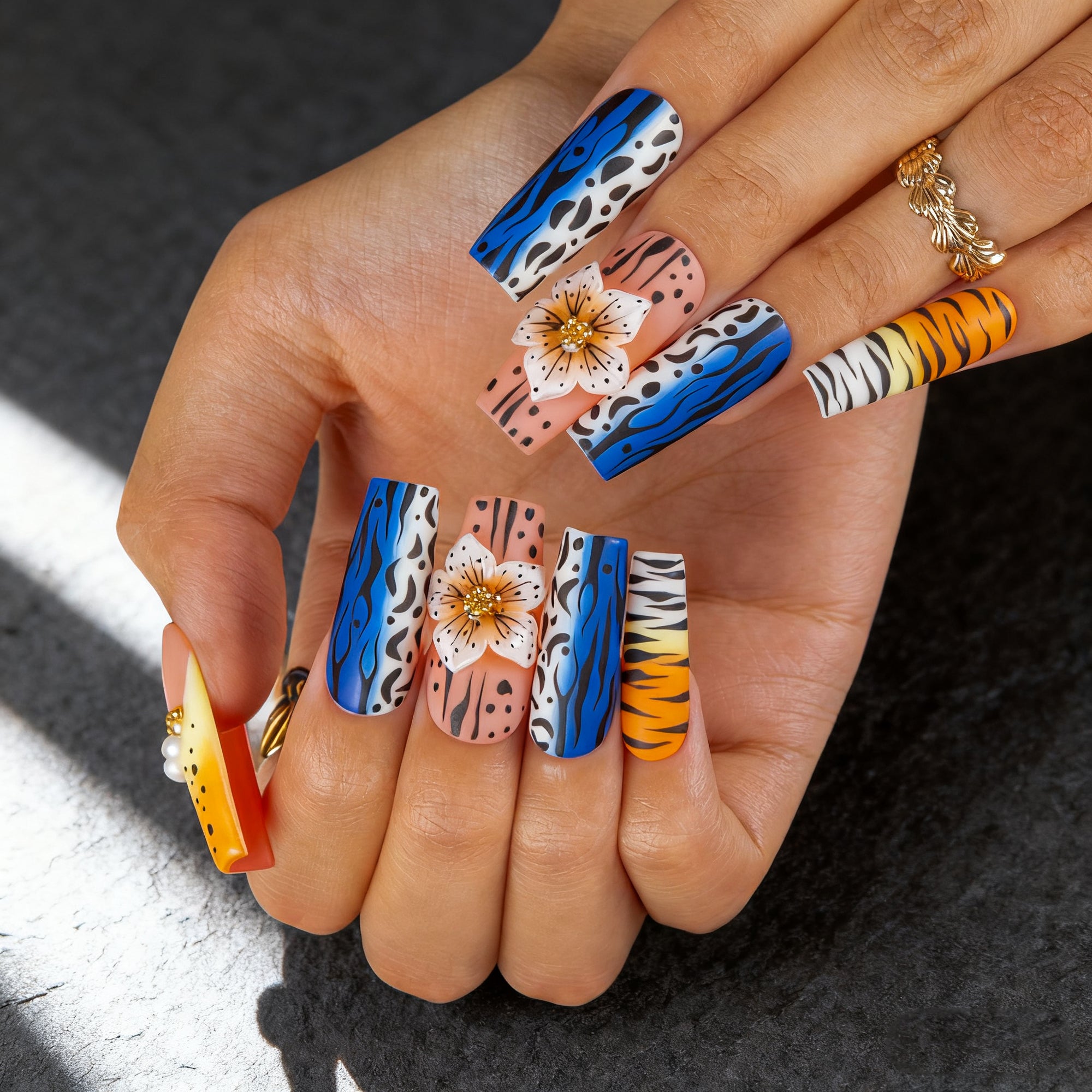 Leopard Lust Handmade Nails H626
