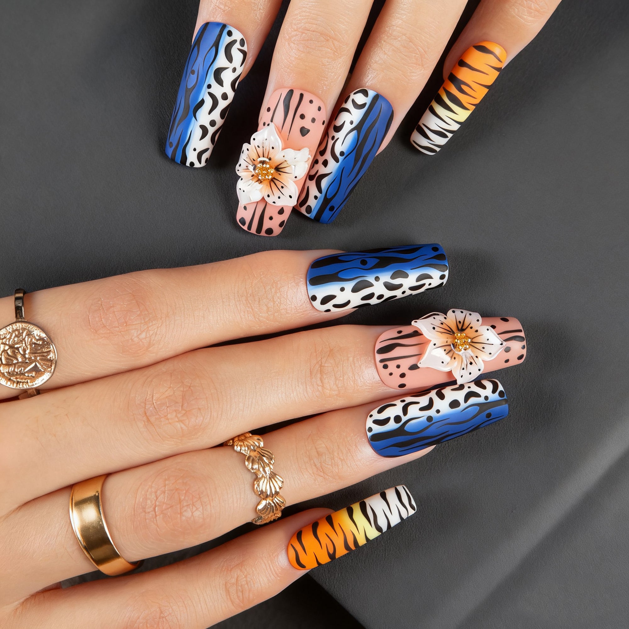 Leopard Lust Handmade Nails H626