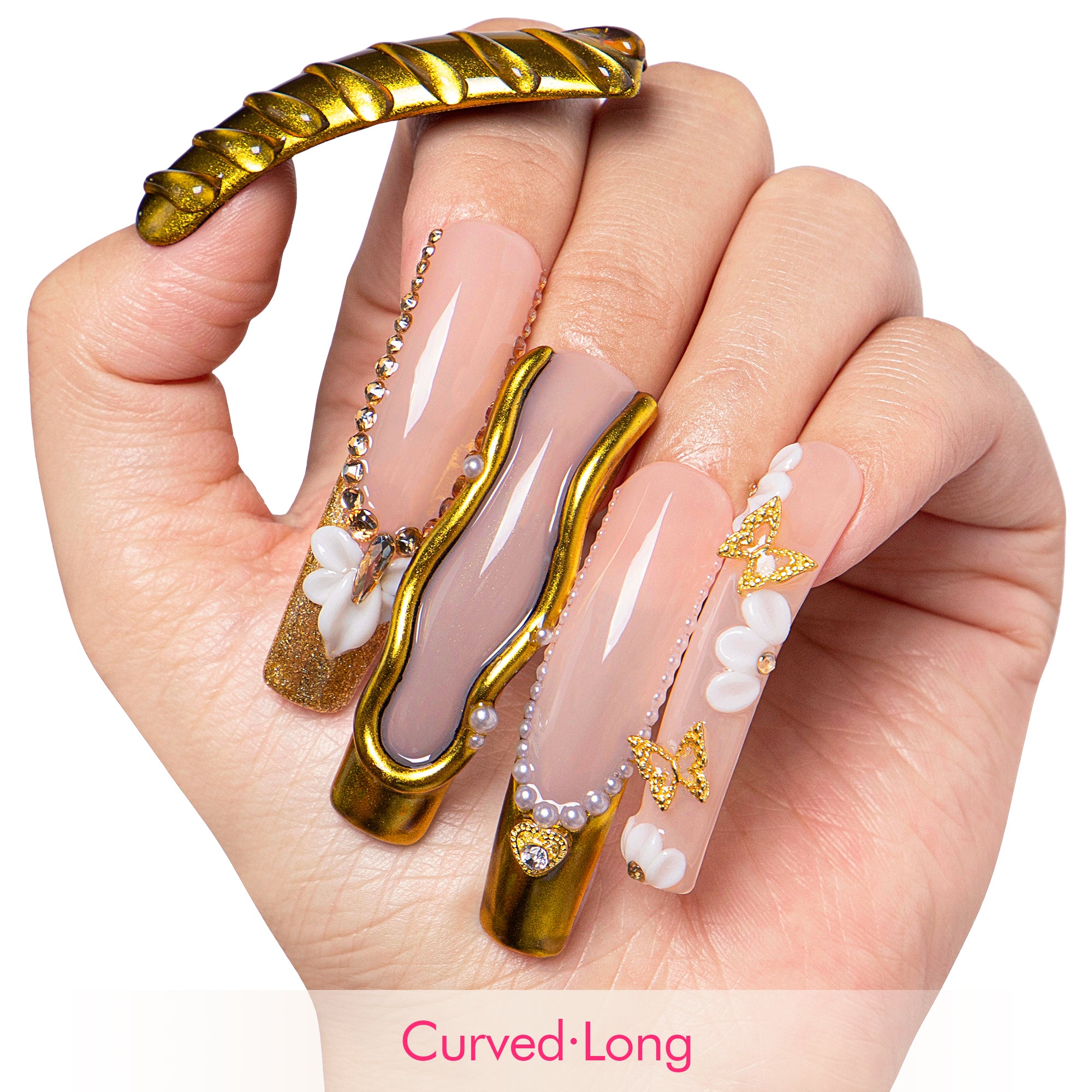 Rich Girl Handmade Nails H628