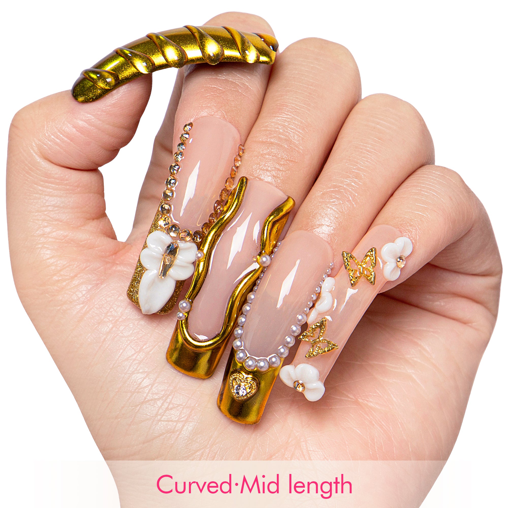 Rich Girl Handmade Nails H628