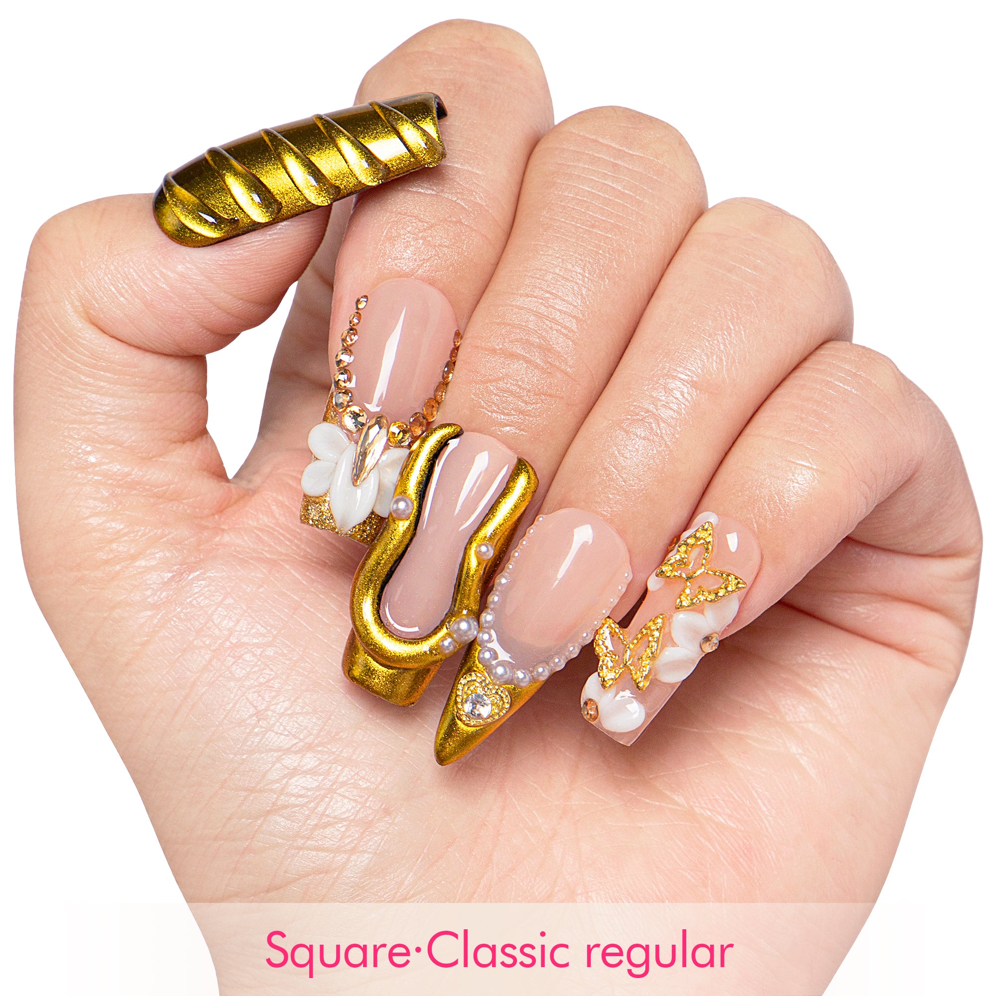 Rich Girl Handmade Nails H628