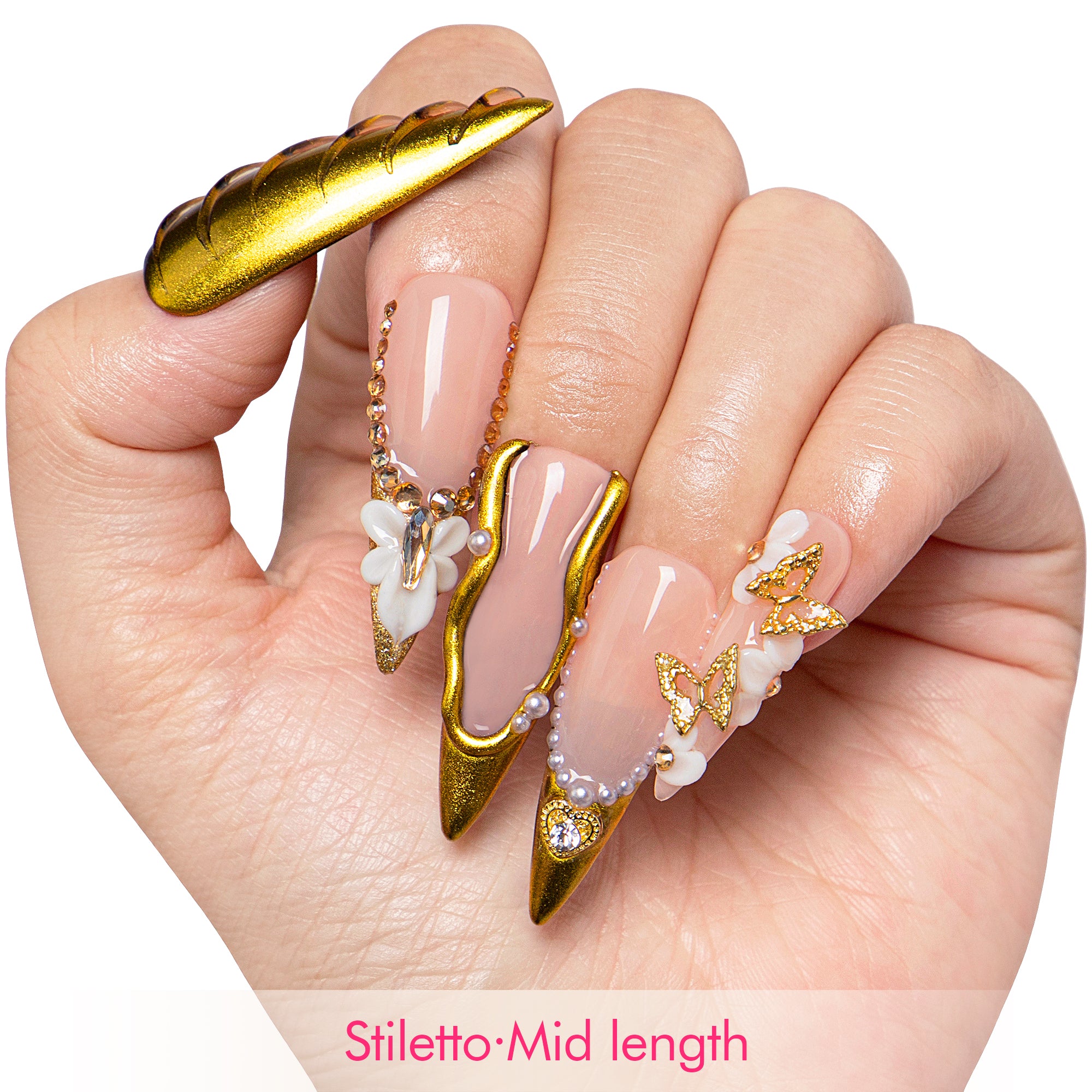 Rich Girl Handmade Nails H628
