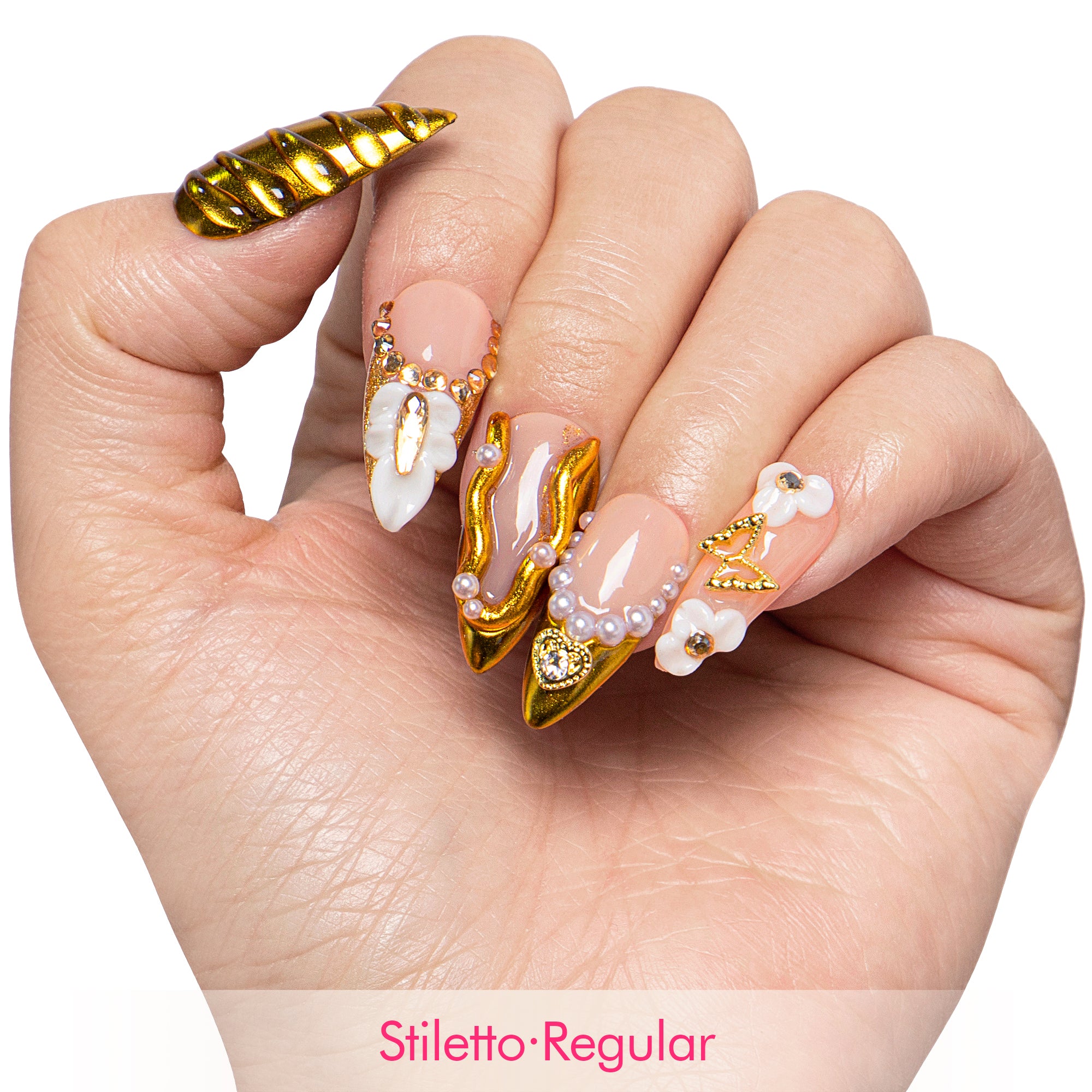 Rich Girl Handmade Nails H628