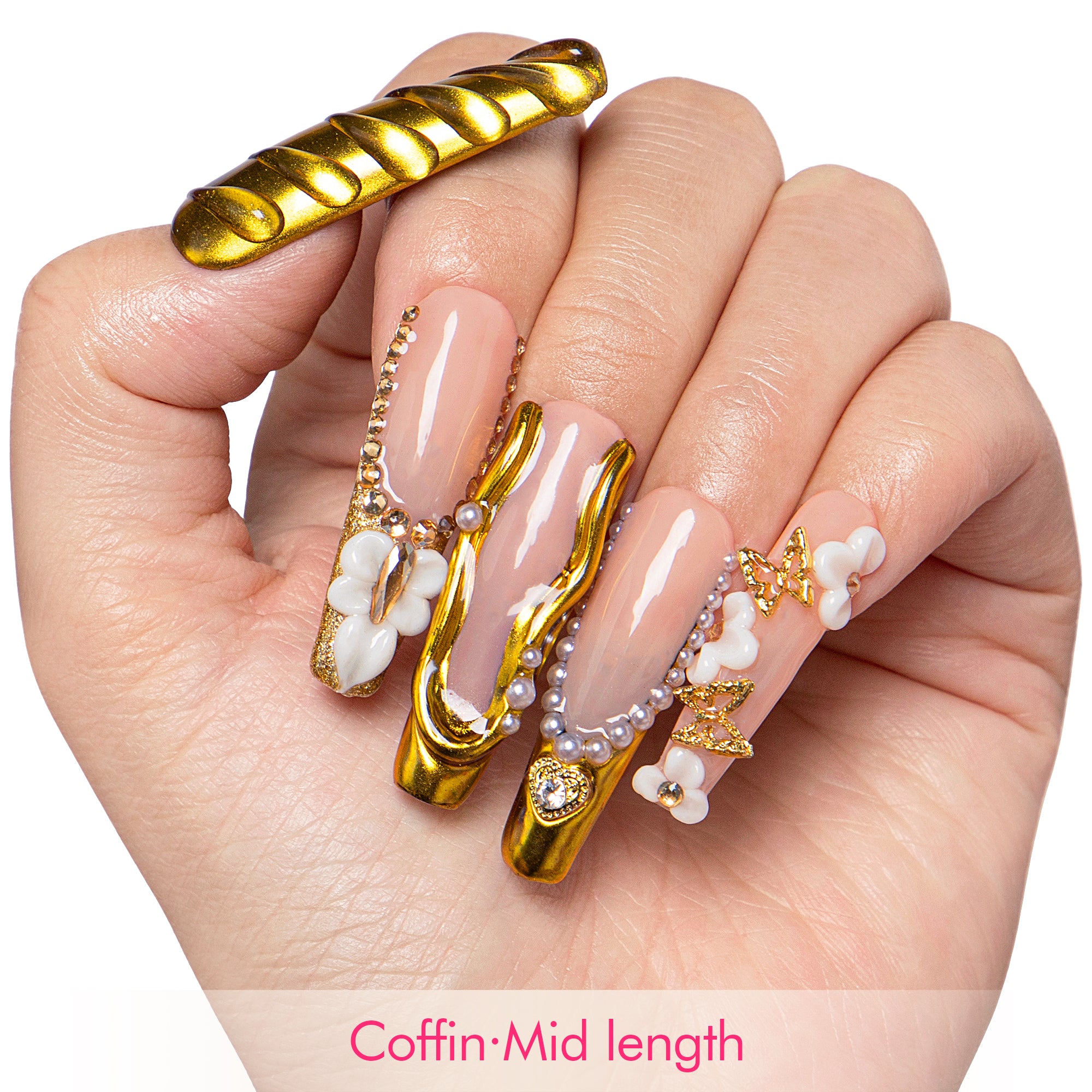 Rich Girl Handmade Nails H628