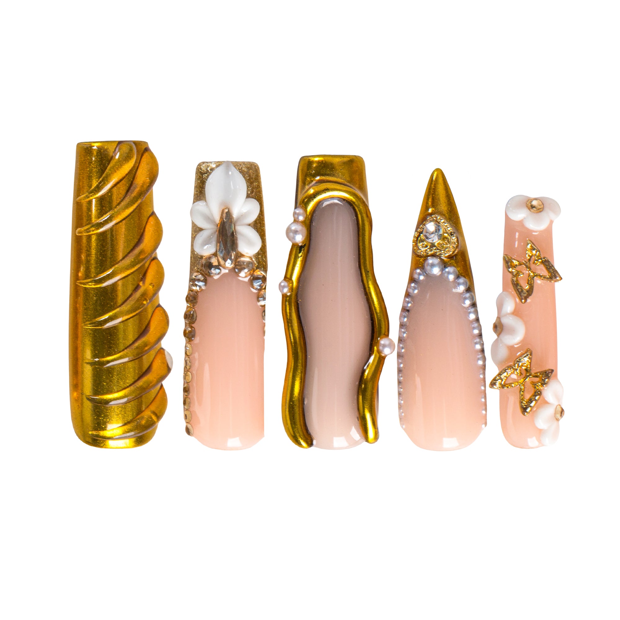 Rich Girl Handmade Nails H628