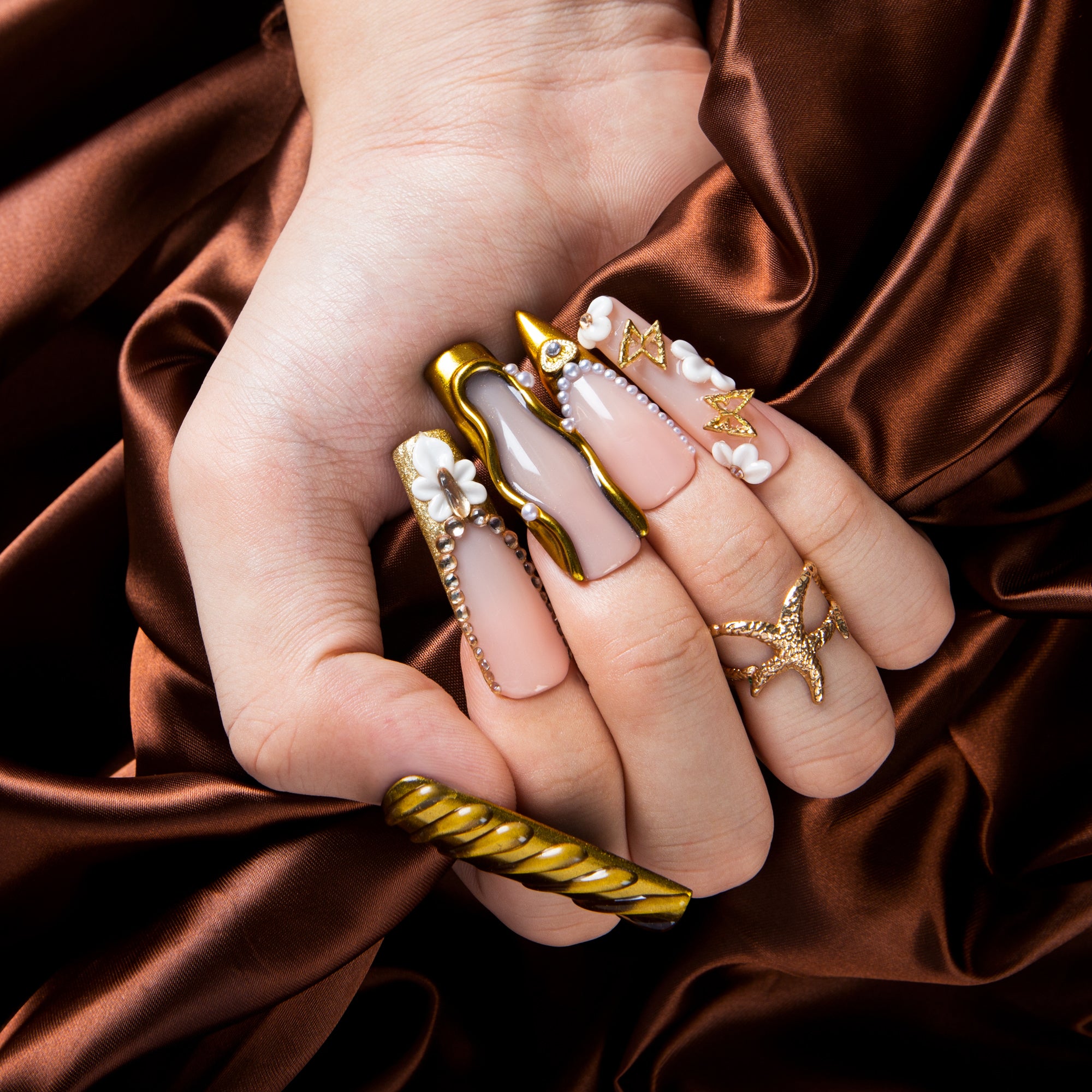 Rich Girl Handmade Nails H628