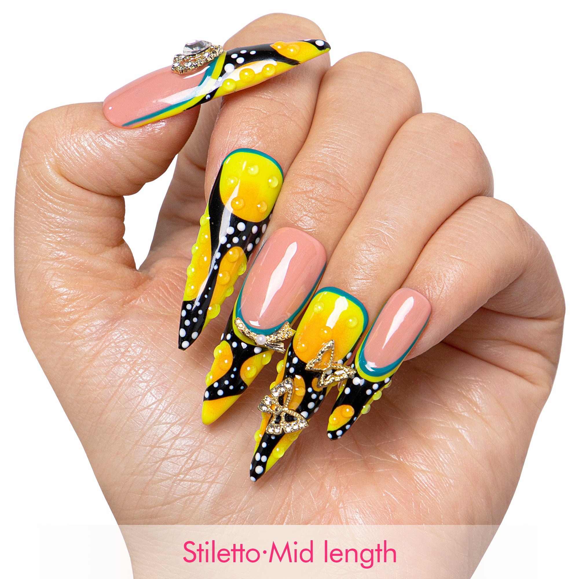 Butterfly Confessions Handmade Nails H630