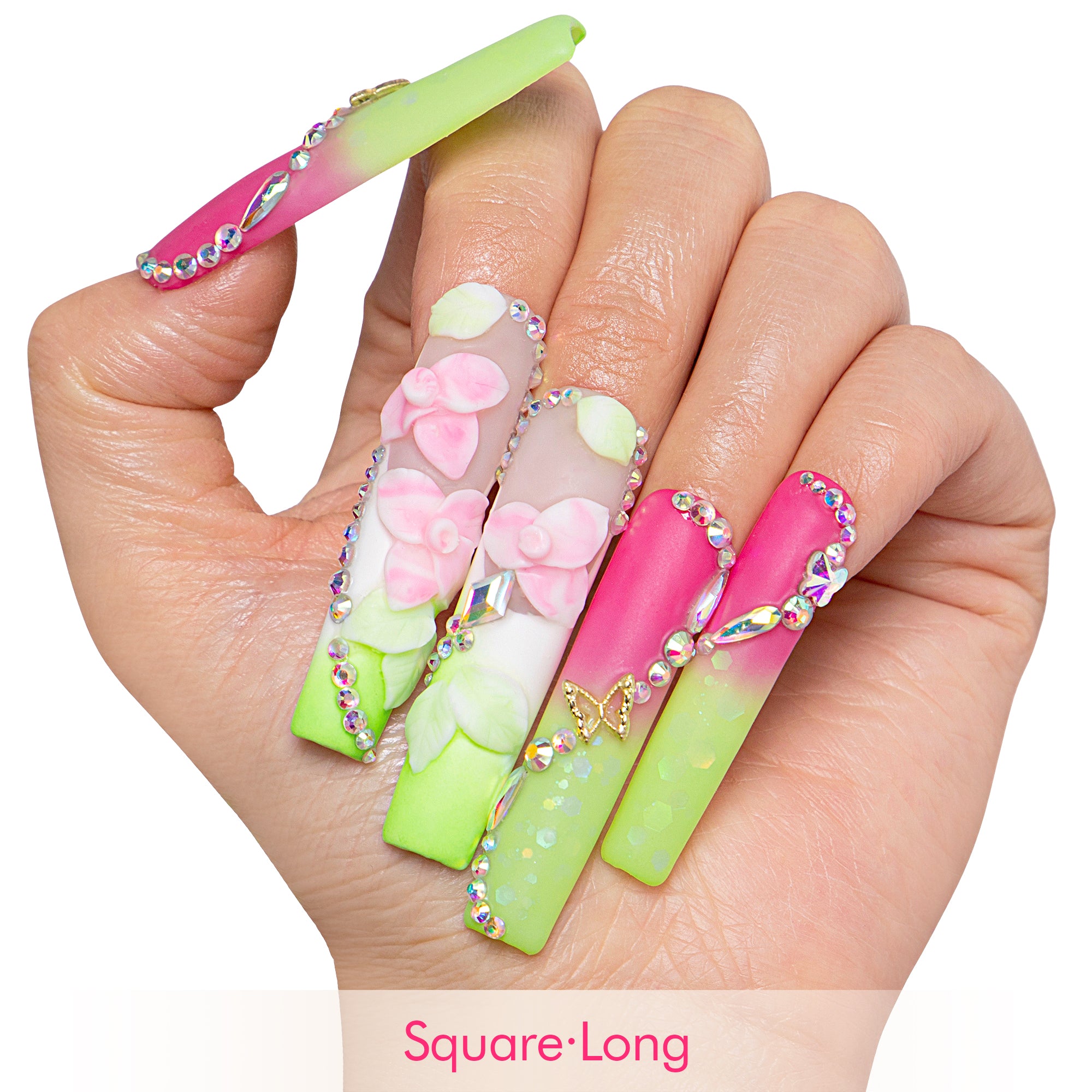 Neon Nectar Handmade Nails H632