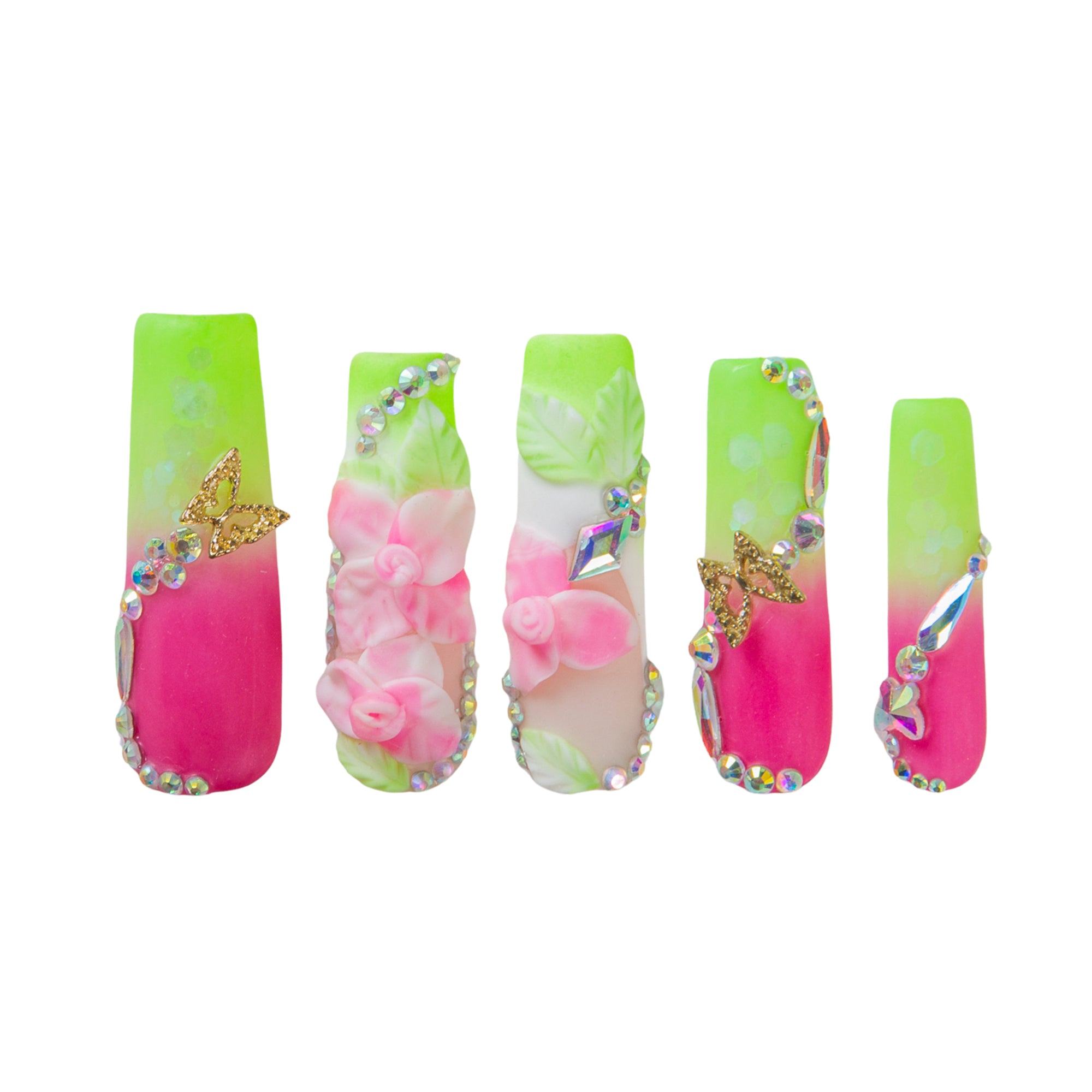Neon Nectar Handmade Nails H632
