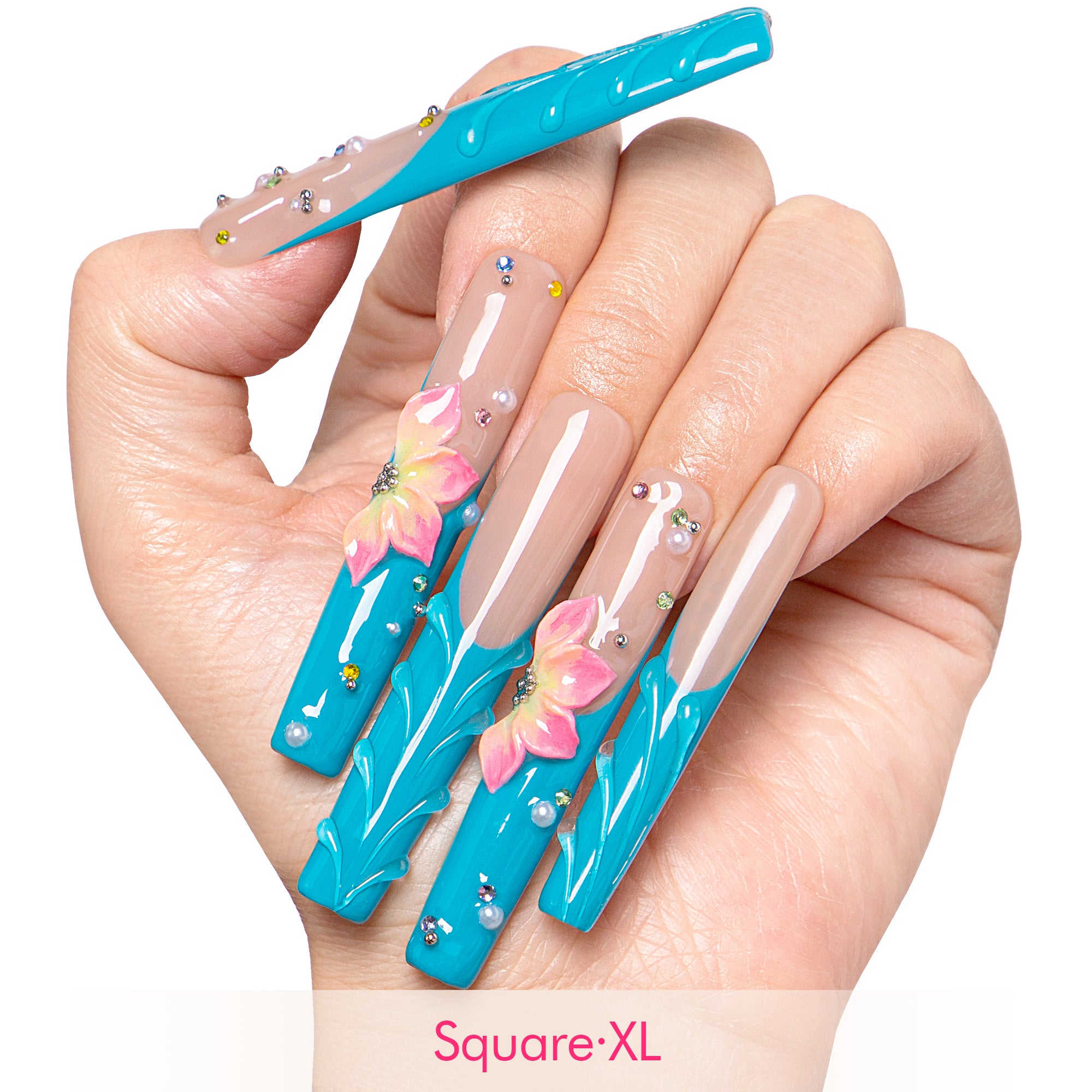 Island Fever Dream Handmade Nails H633