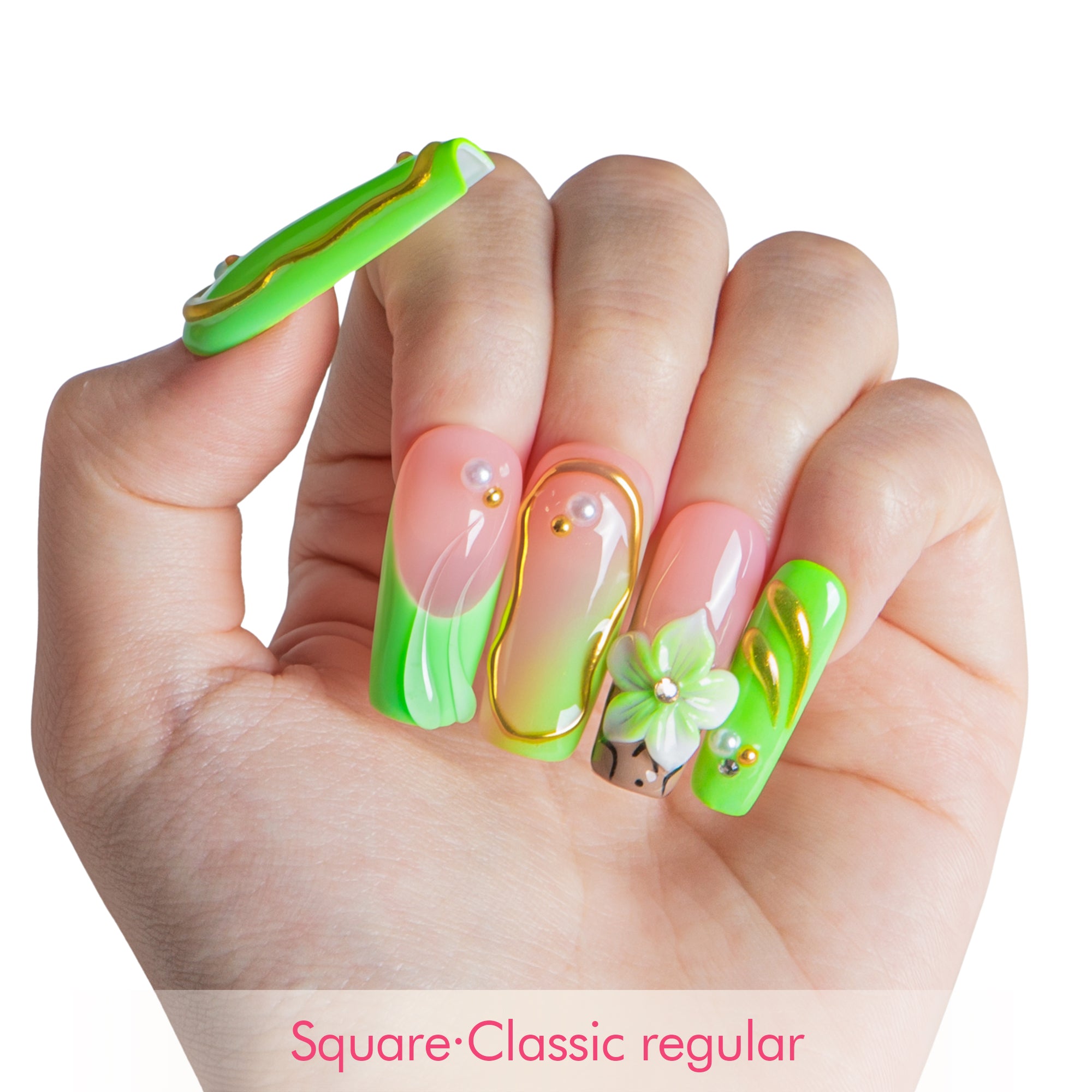 Pretty When I'm Petty Handmade Nails H637