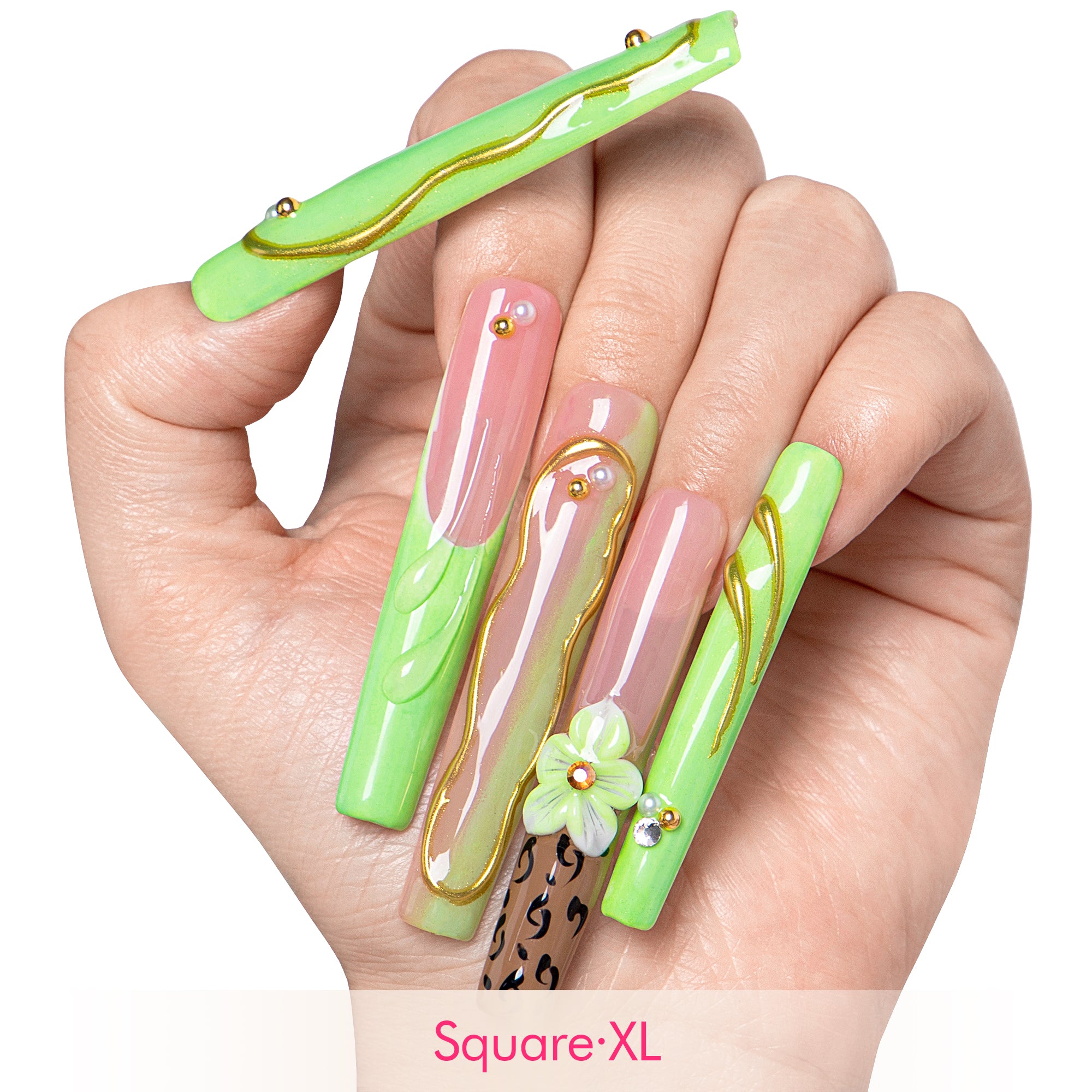 Pretty When I'm Petty Handmade Nails H637