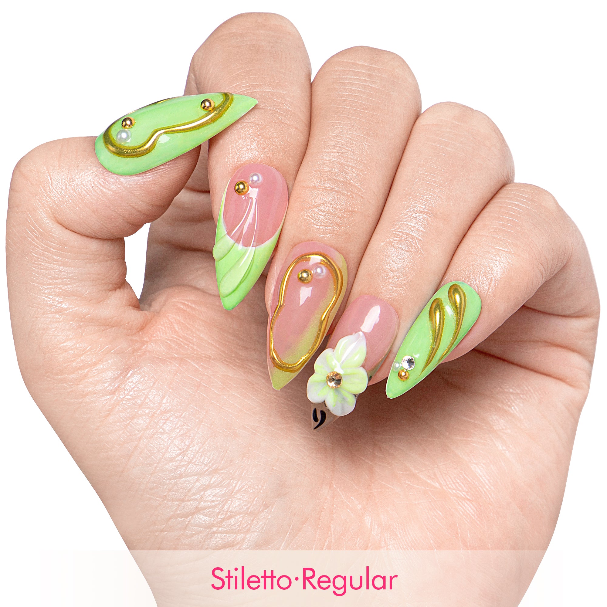 Pretty When I'm Petty Handmade Nails H637