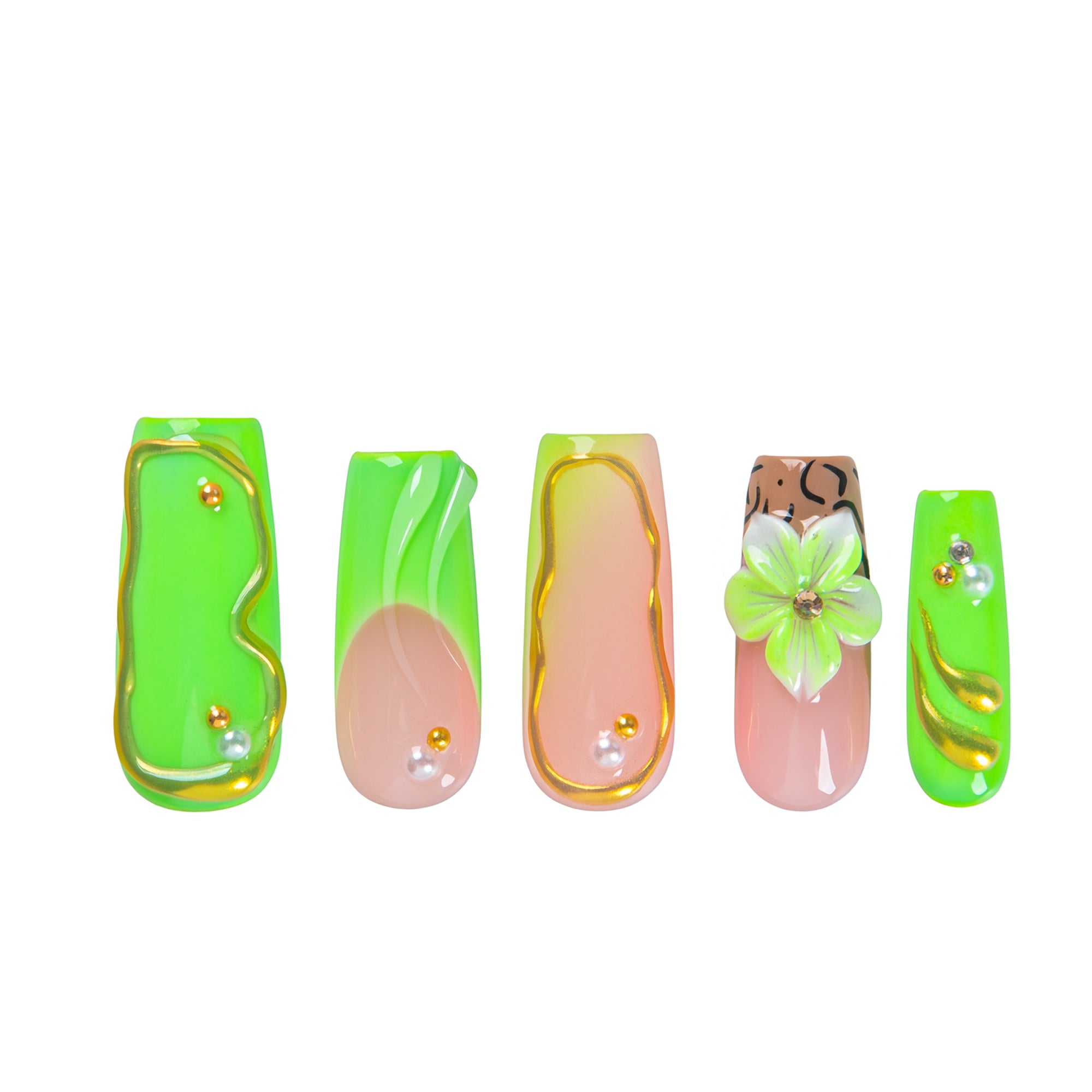 Pretty When I'm Petty Handmade Nails H637