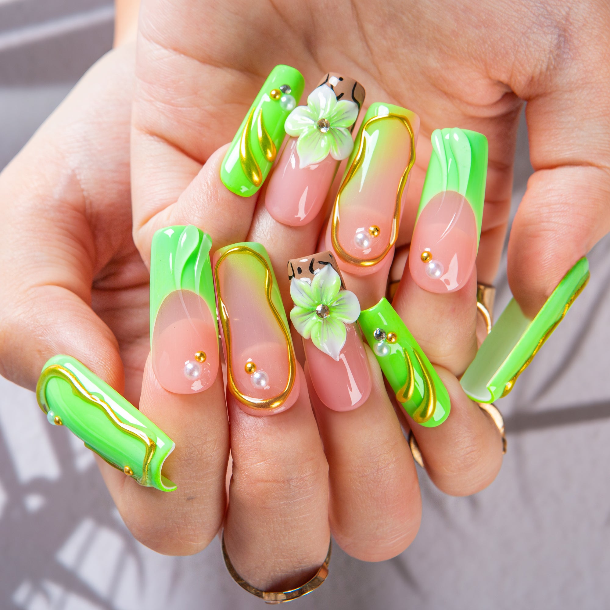 Pretty When I'm Petty Handmade Nails H637