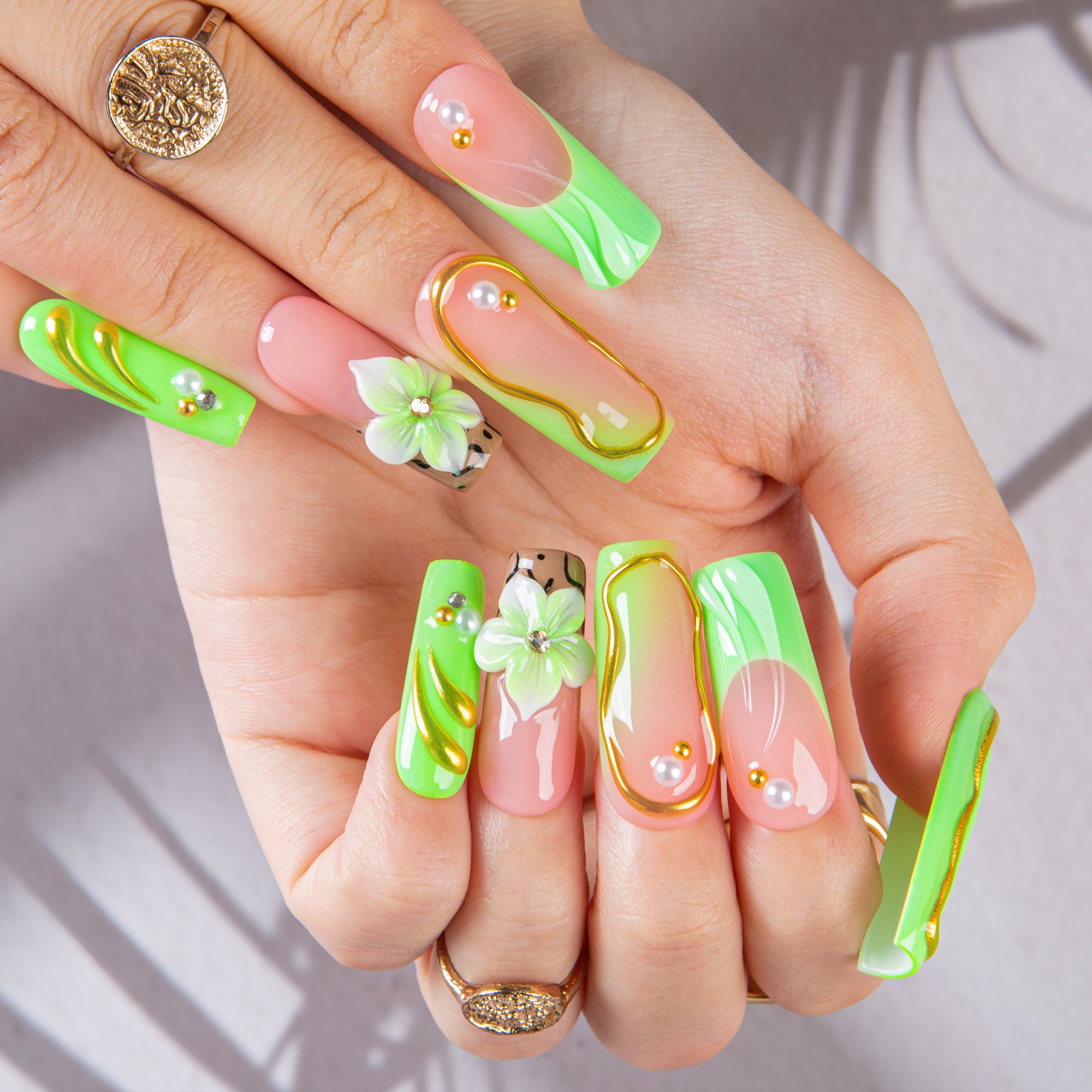 Pretty When I'm Petty Handmade Nails H637